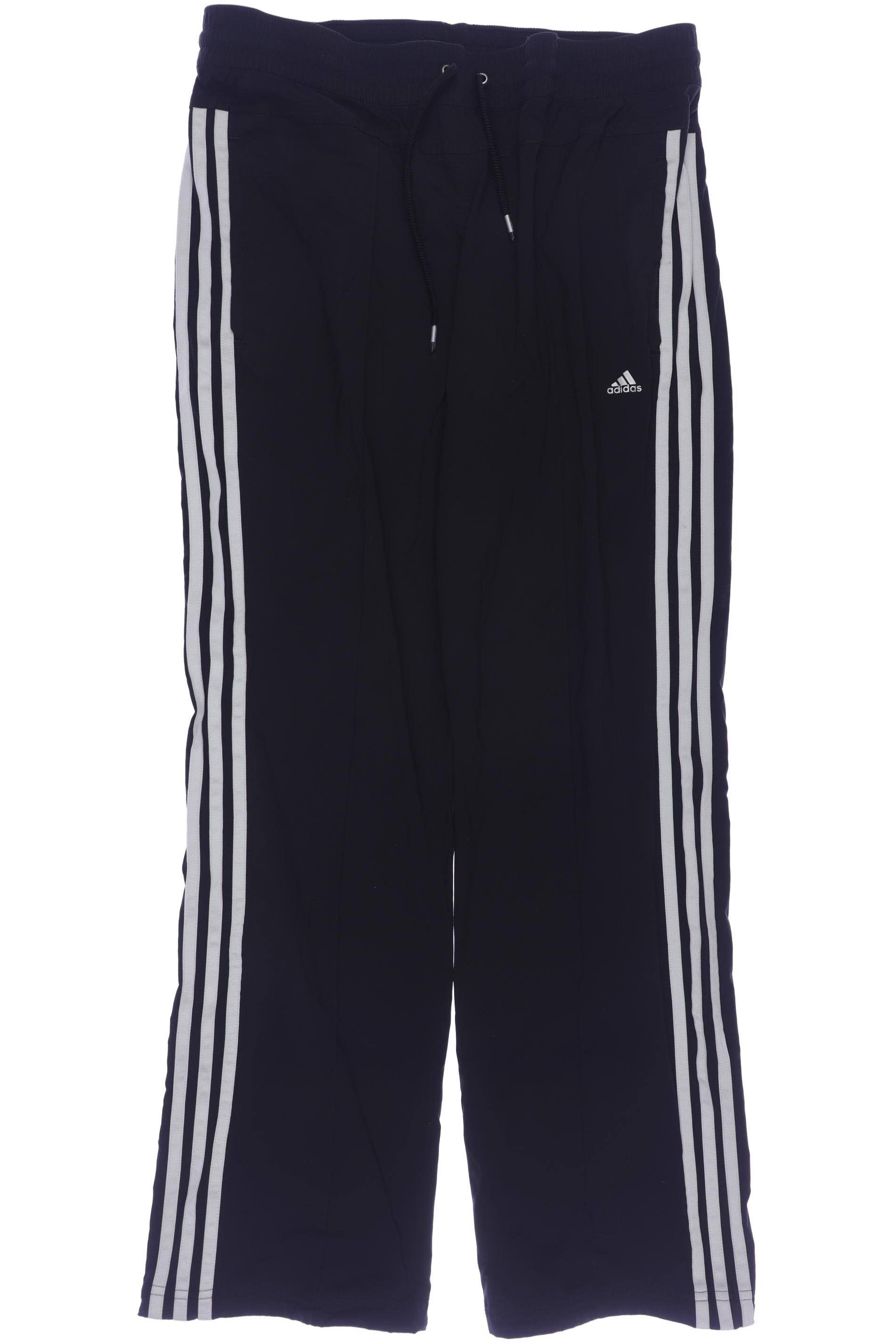

adidas Damen Stoffhose, schwarz, Gr. 38