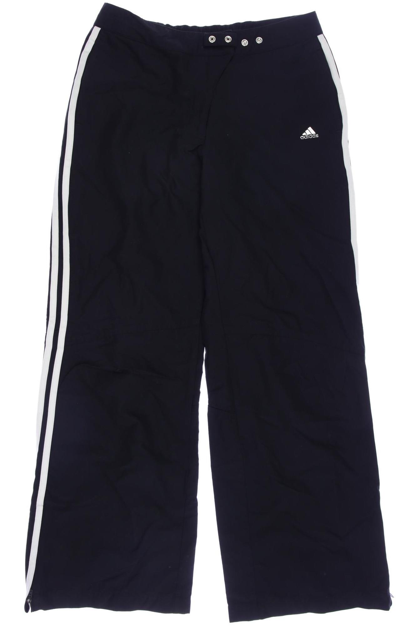 

adidas Damen Stoffhose, schwarz, Gr. 36