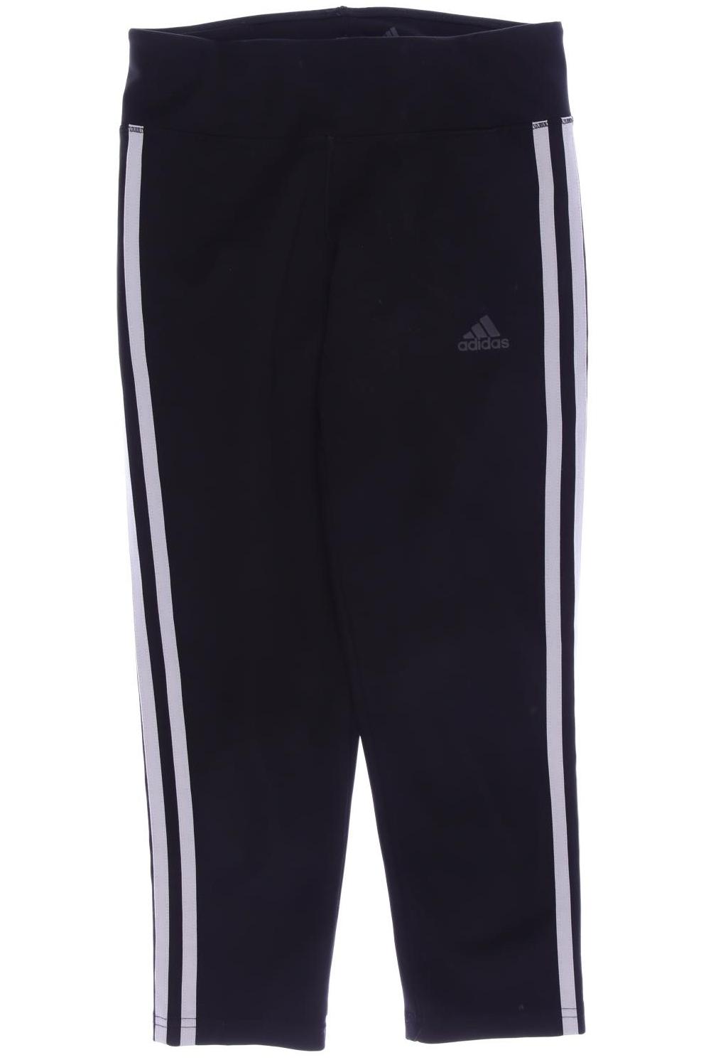 

adidas Damen Stoffhose, schwarz, Gr. 0