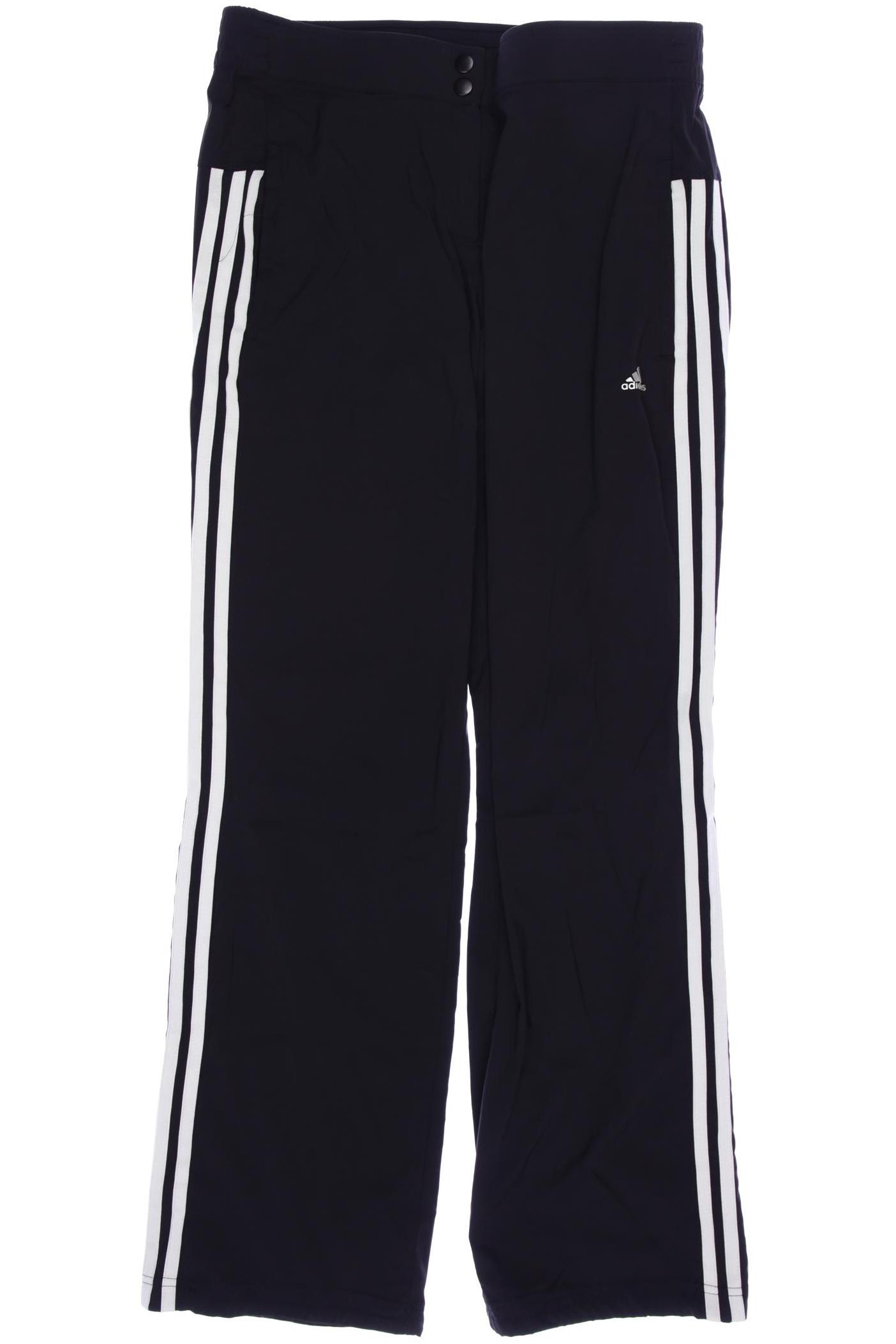 

adidas Damen Stoffhose, schwarz, Gr. 36