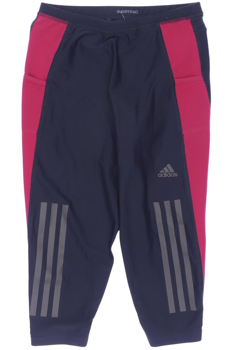 

adidas Damen Stoffhose, marineblau, Gr. 0
