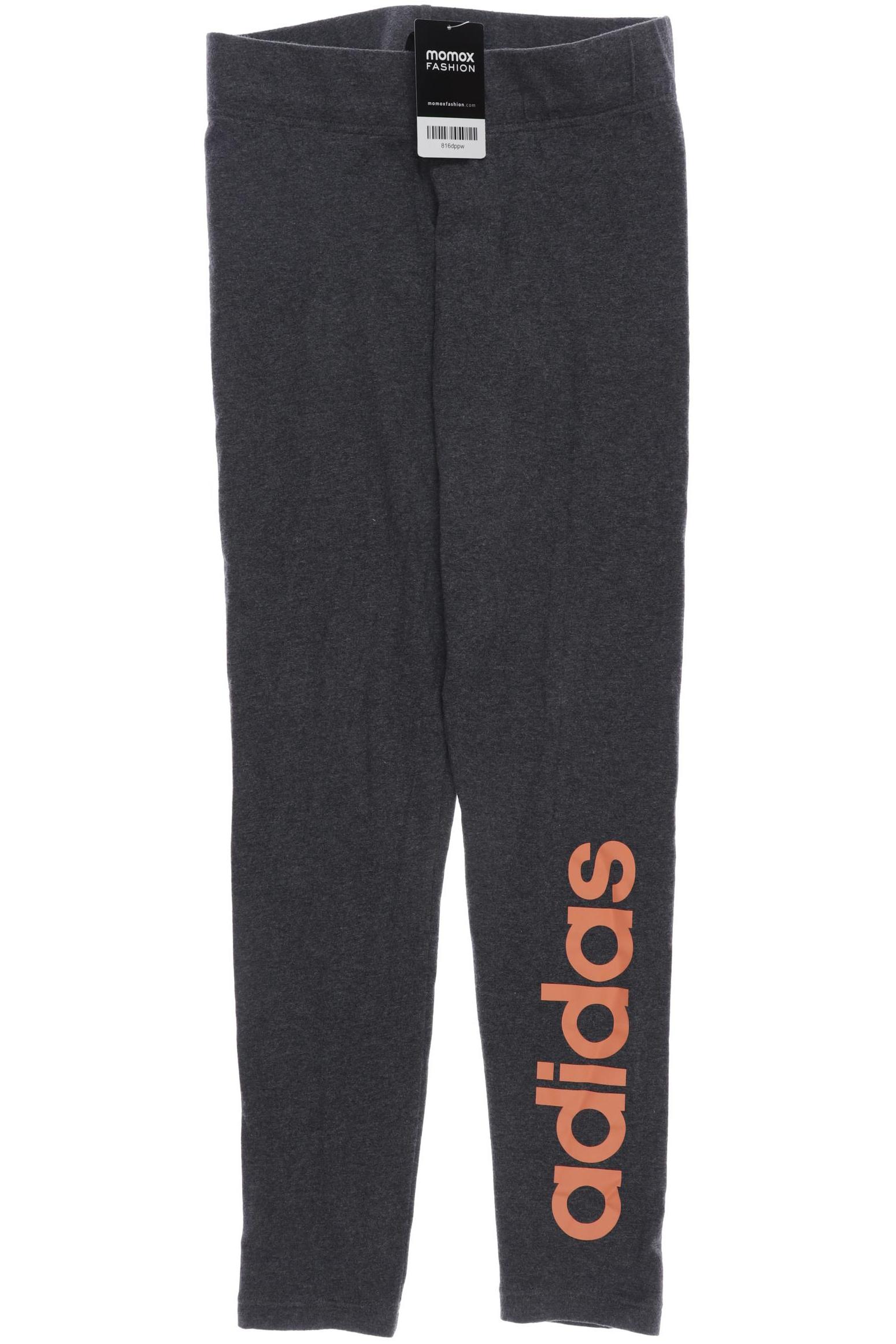

adidas Damen Stoffhose, grau, Gr. 0