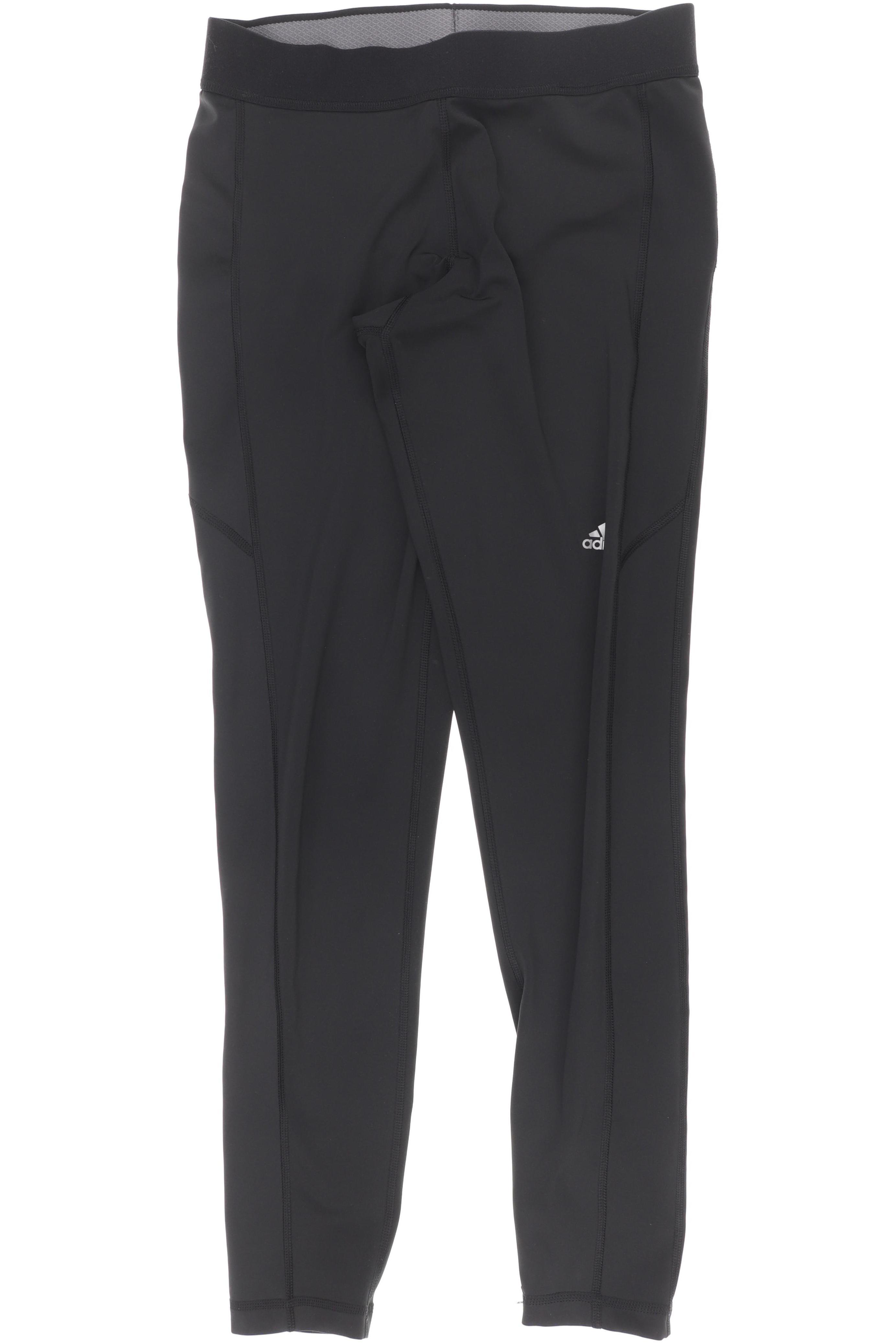 

adidas Damen Stoffhose, schwarz, Gr.