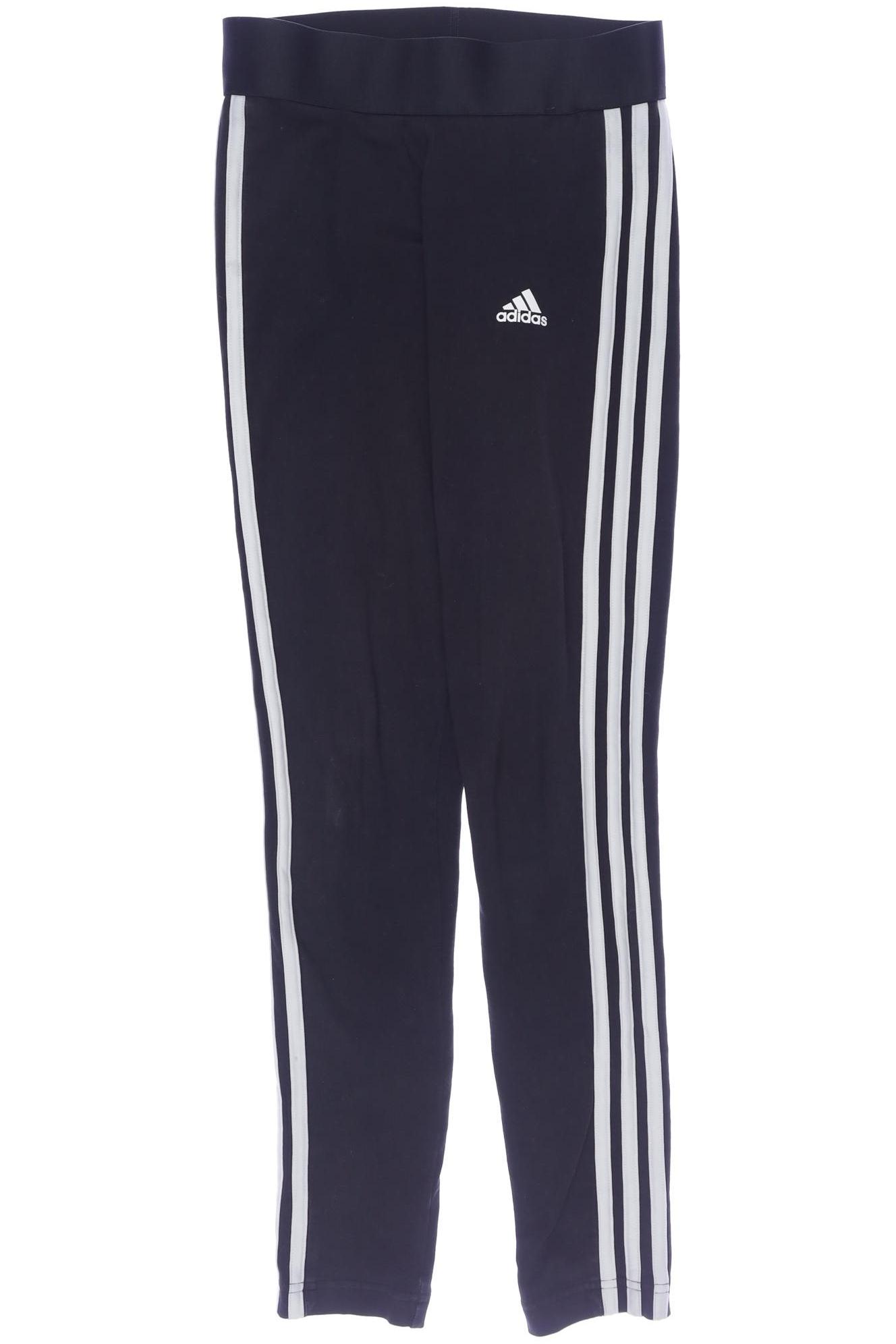 

adidas Damen Stoffhose, schwarz, Gr. 0