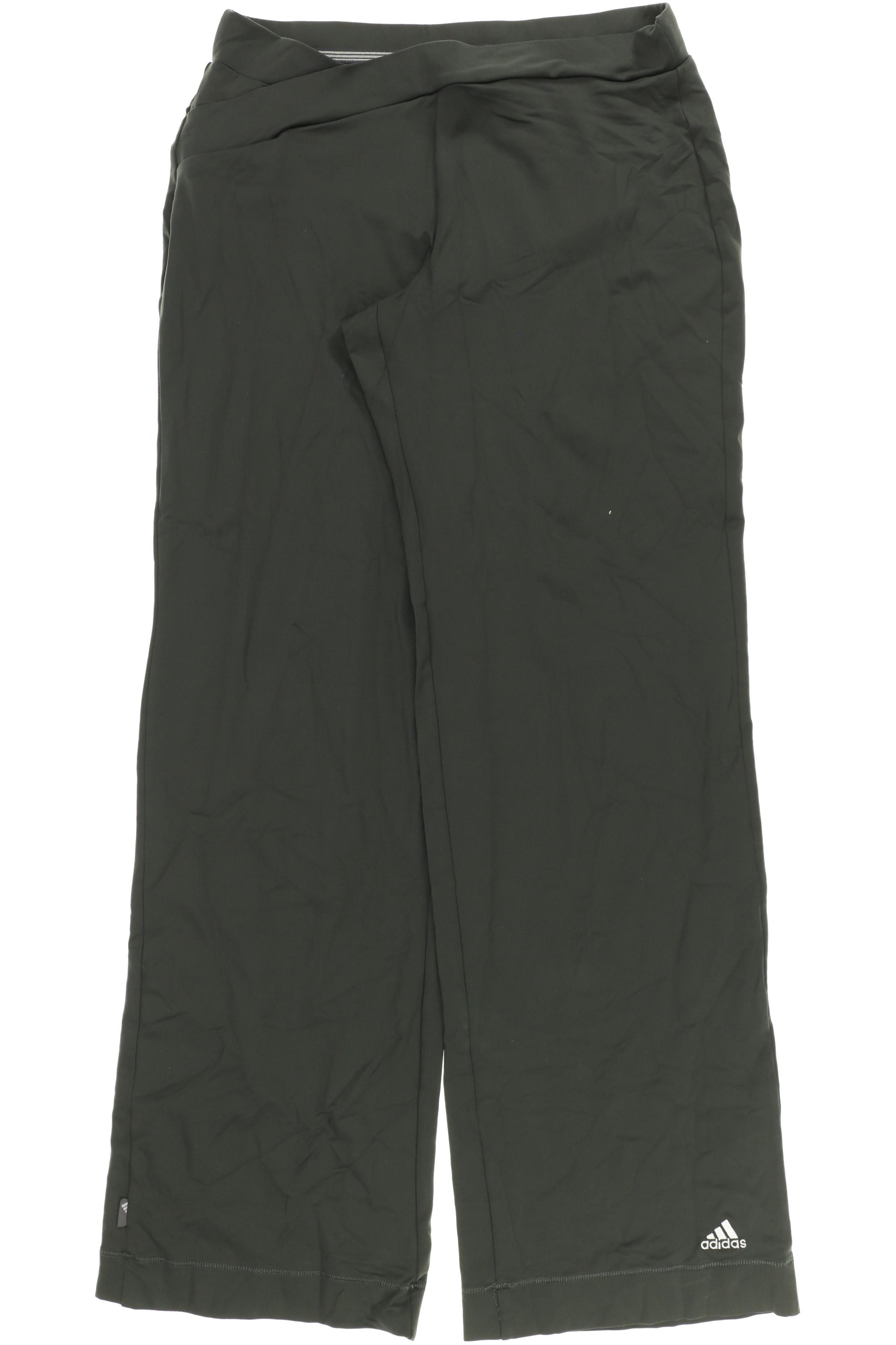 

adidas Damen Stoffhose, grün, Gr. 36