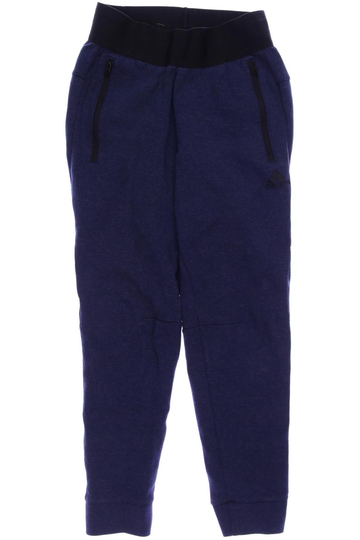 

adidas Damen Stoffhose, marineblau, Gr. 0