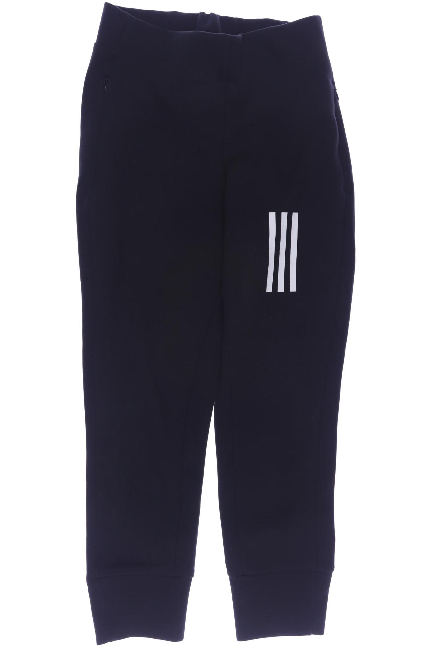 

adidas Damen Stoffhose, schwarz, Gr. 0