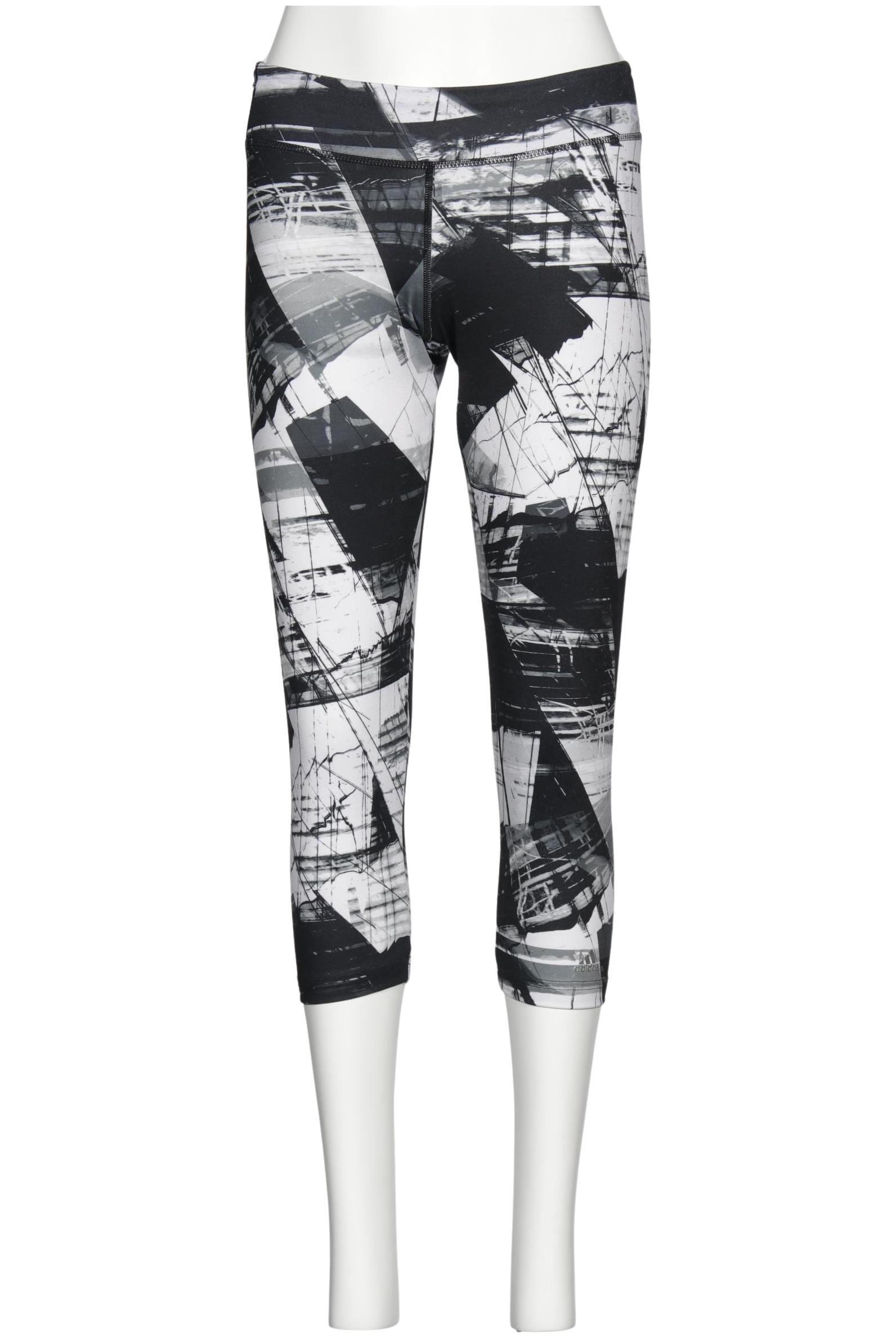 

adidas Damen Stoffhose, schwarz, Gr. 0