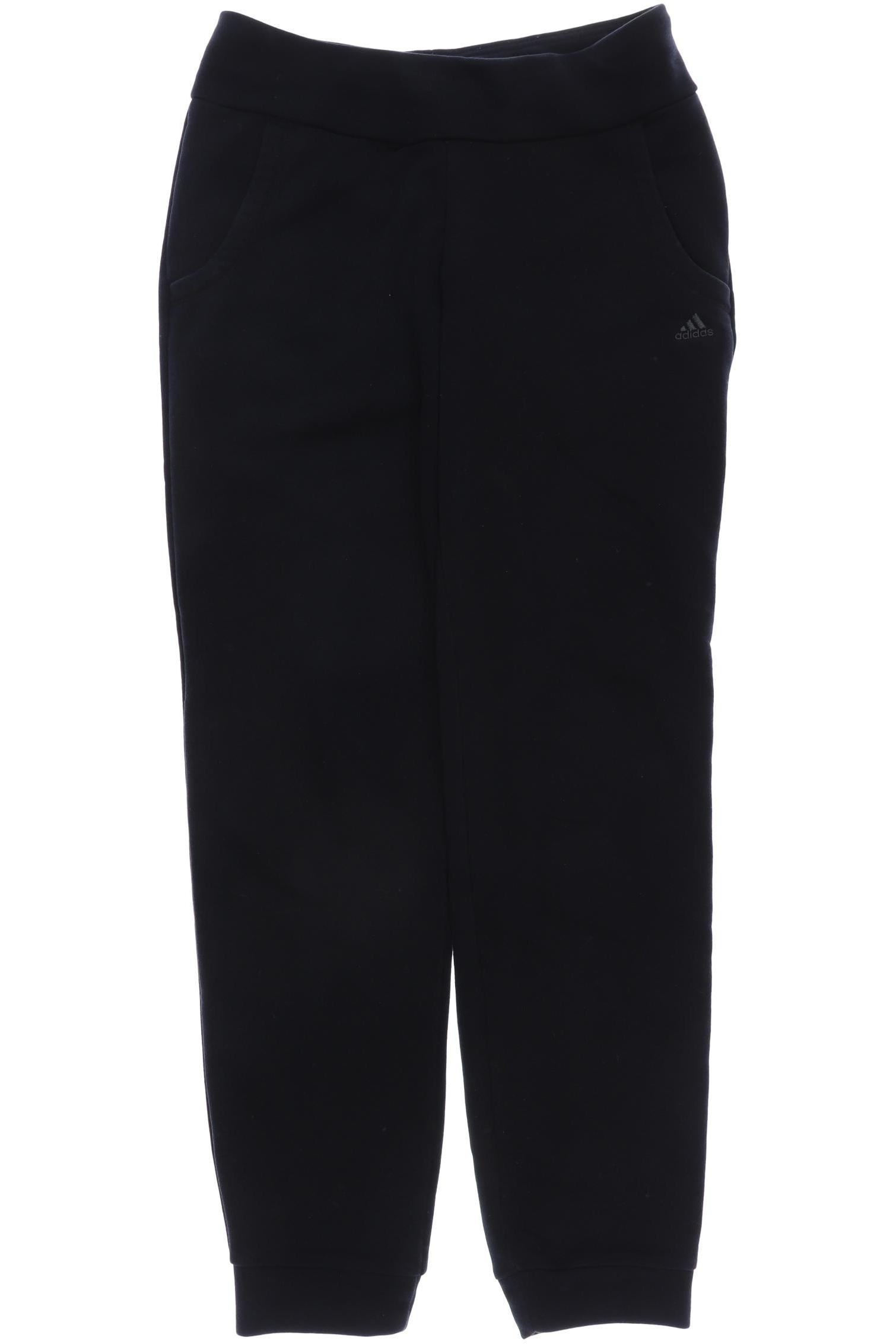 

adidas Damen Stoffhose, marineblau, Gr. 0