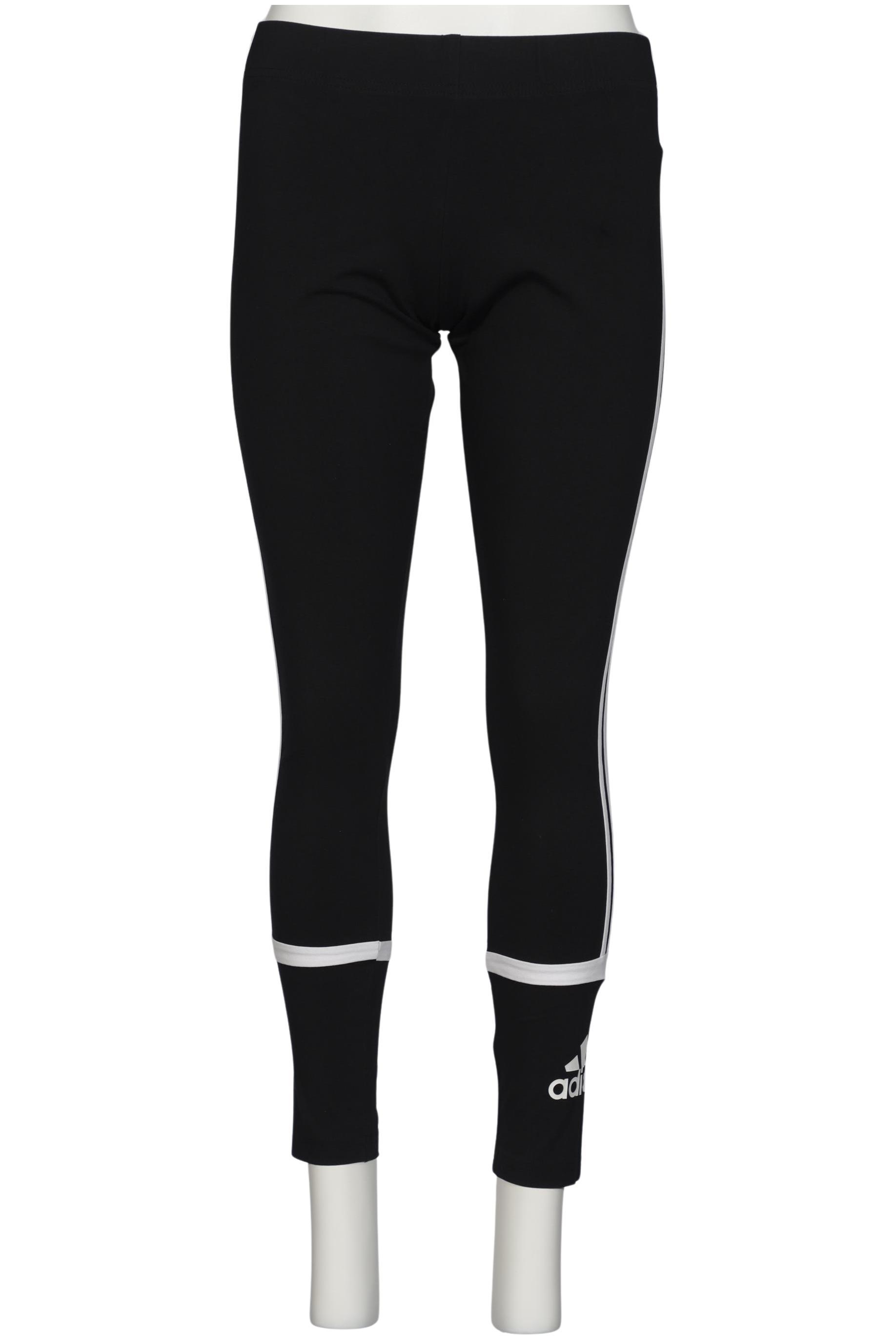 

adidas Damen Stoffhose, schwarz, Gr. 0