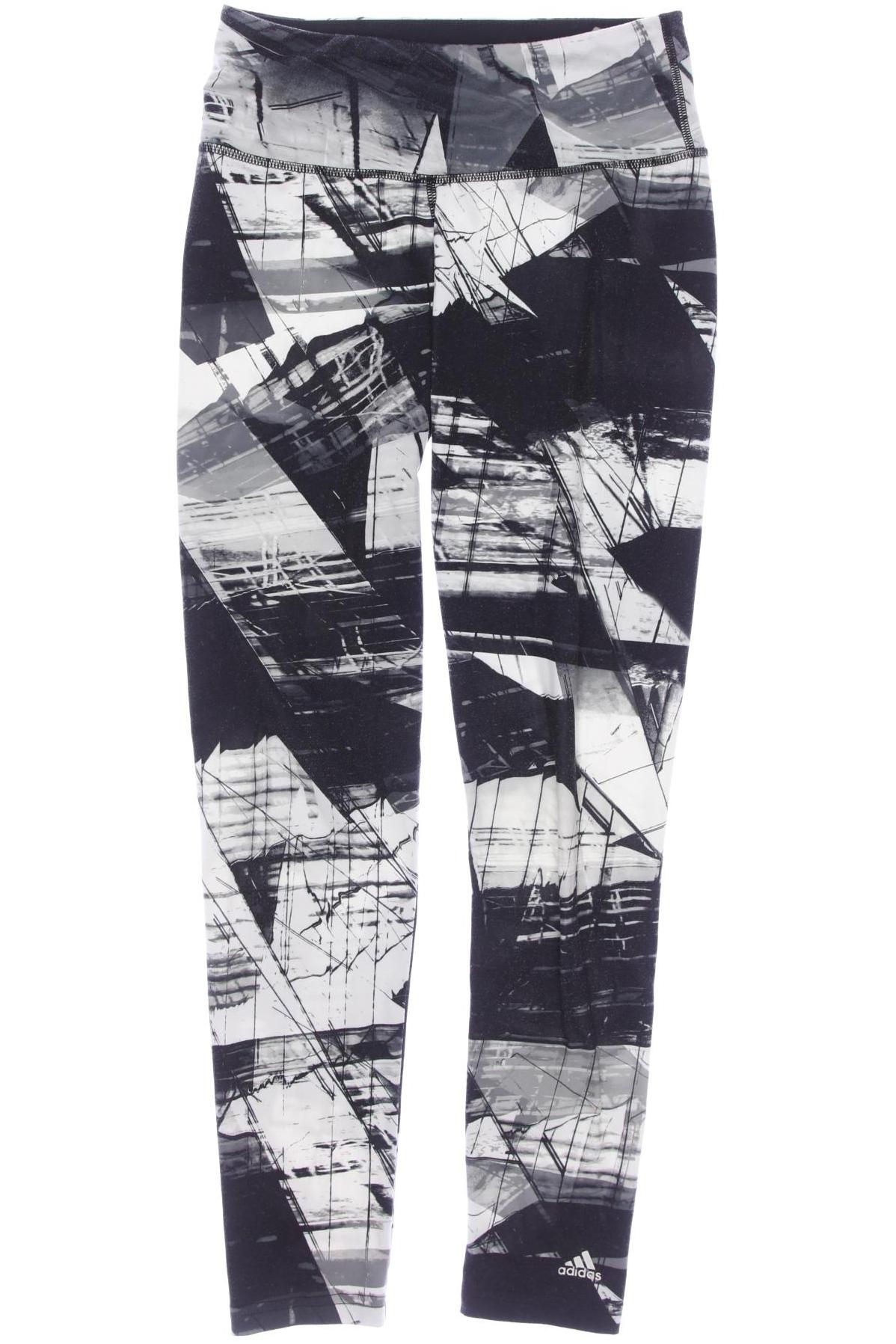 

adidas Damen Stoffhose, schwarz, Gr. 0