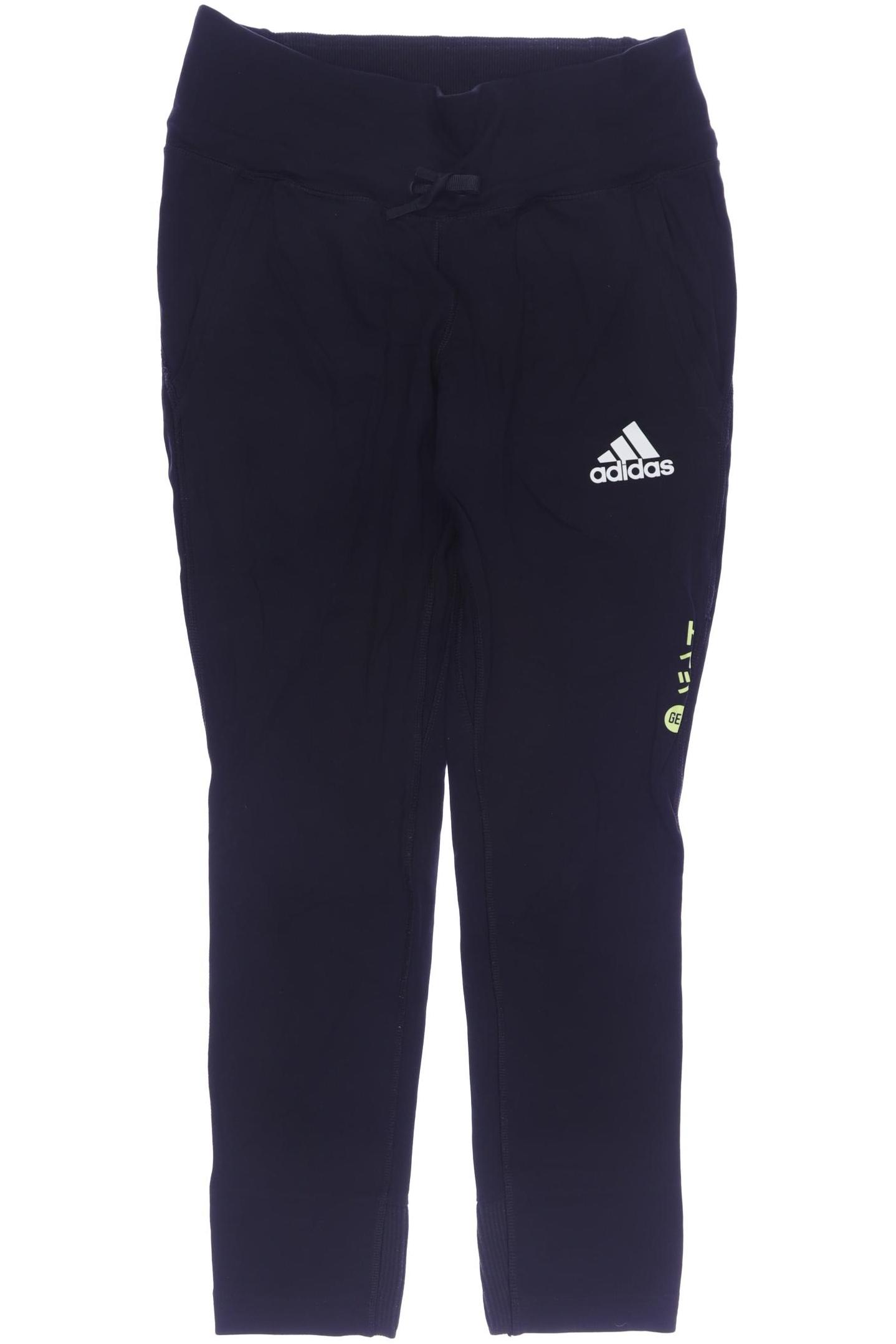 

adidas Damen Stoffhose, schwarz, Gr. 38