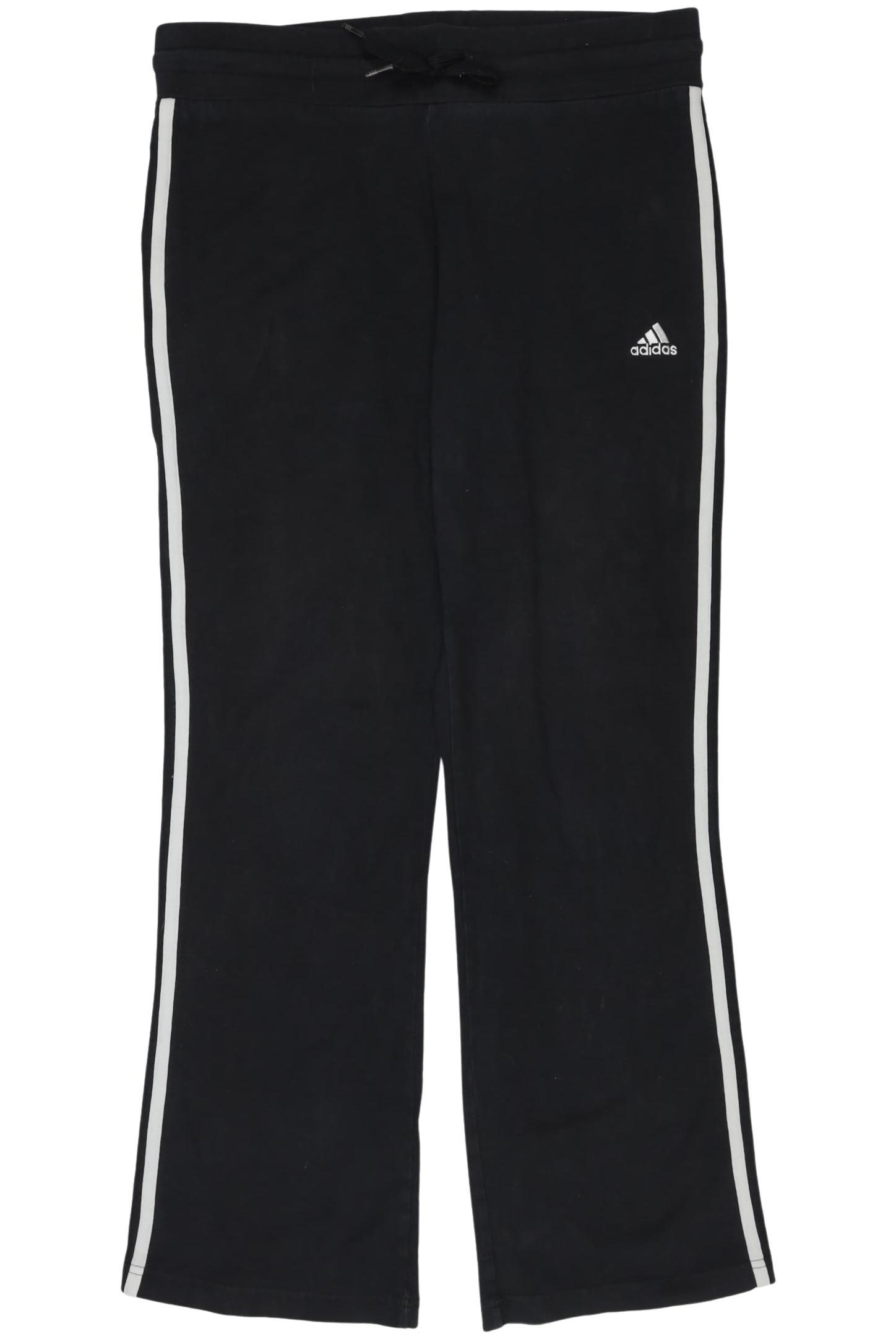 

adidas Damen Stoffhose, schwarz, Gr. 40