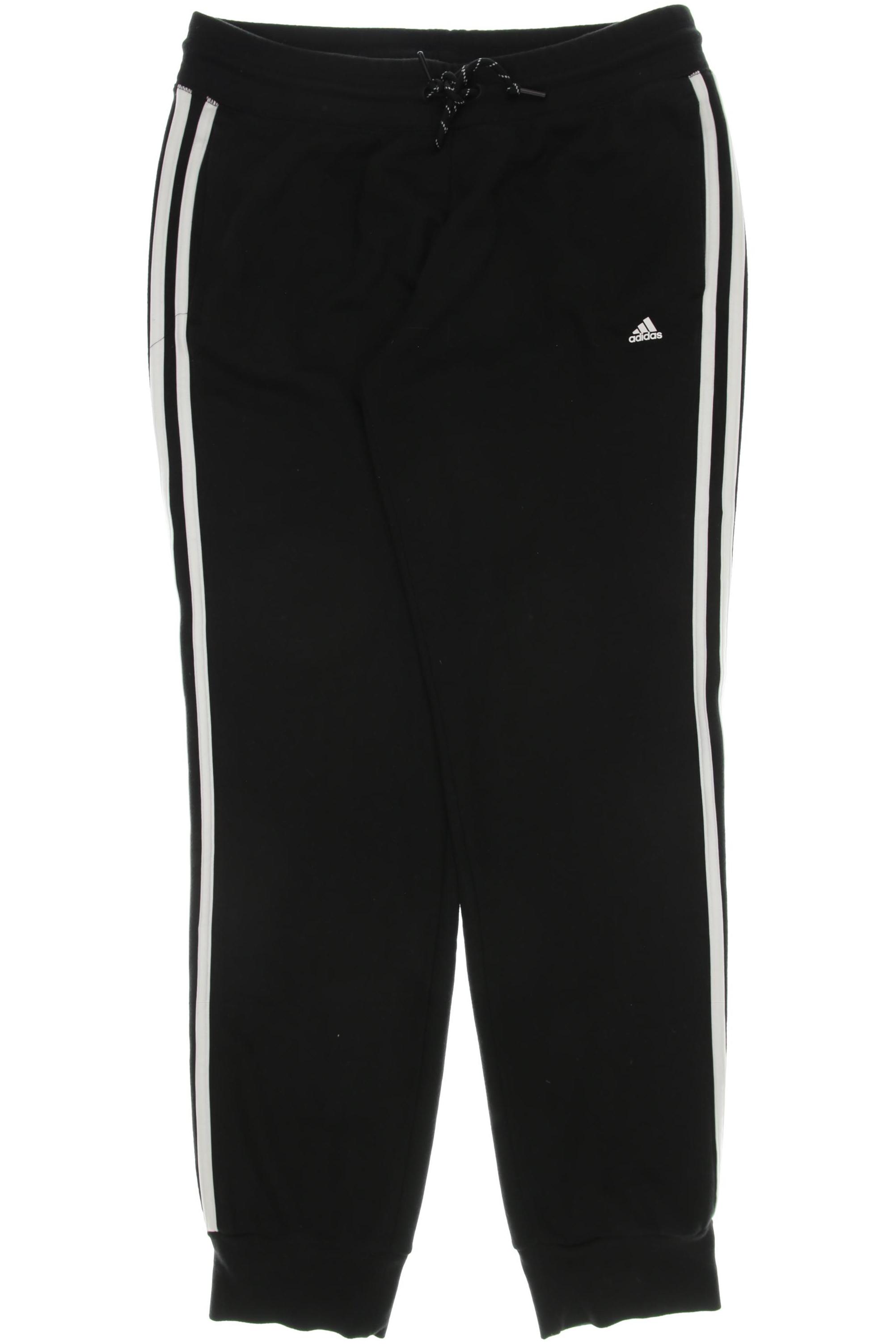 

adidas Damen Stoffhose, schwarz, Gr. 42