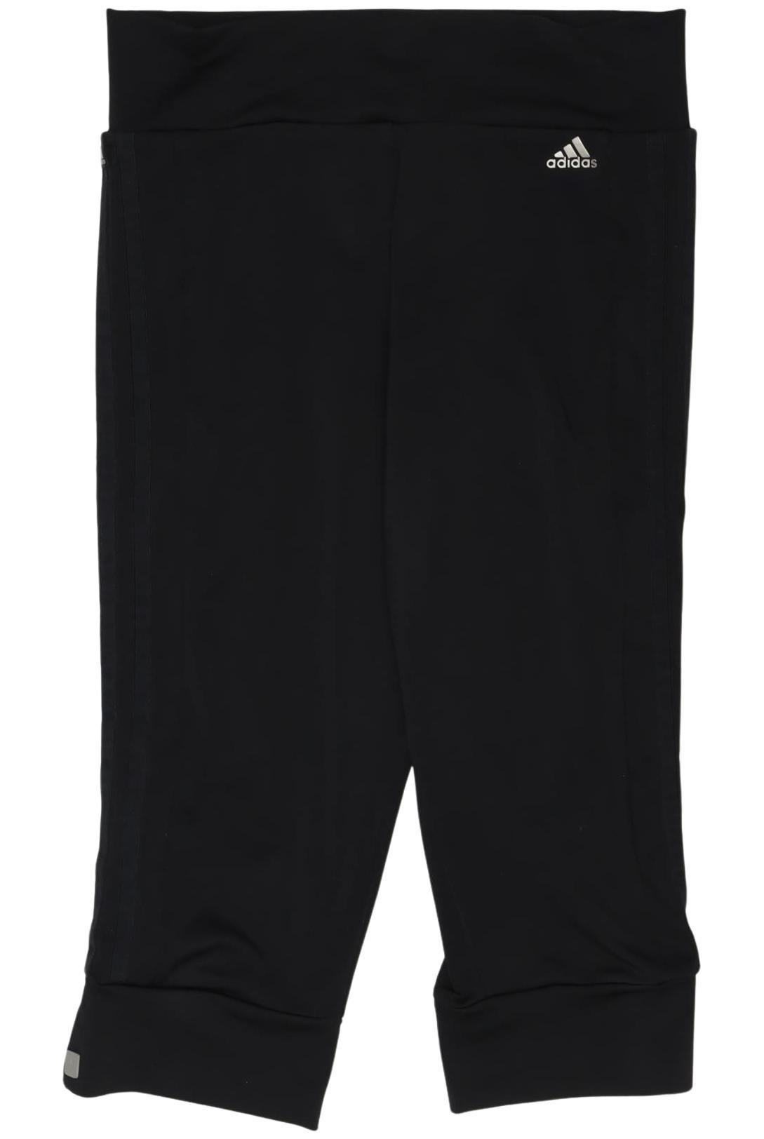 

adidas Damen Stoffhose, schwarz, Gr. 38