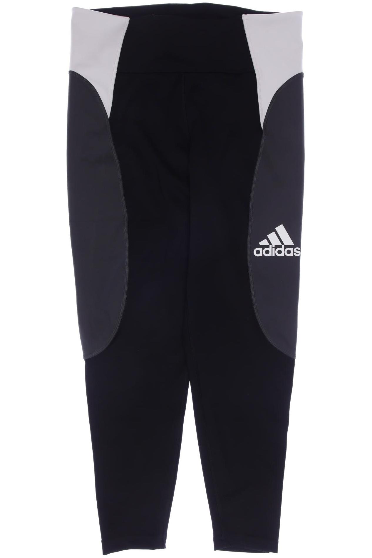 

adidas Damen Stoffhose, schwarz, Gr. 0