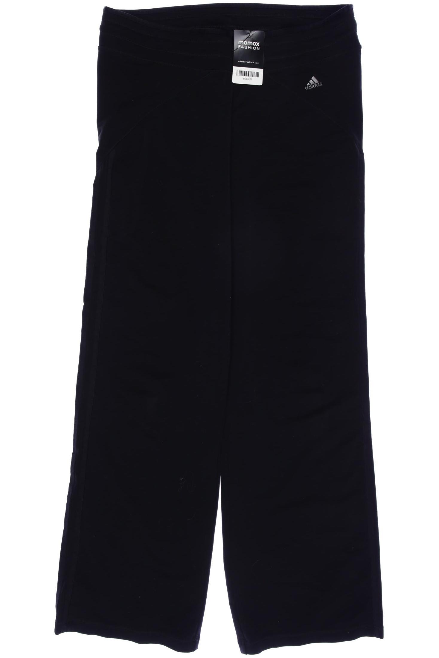 

adidas Damen Stoffhose, schwarz, Gr. 0