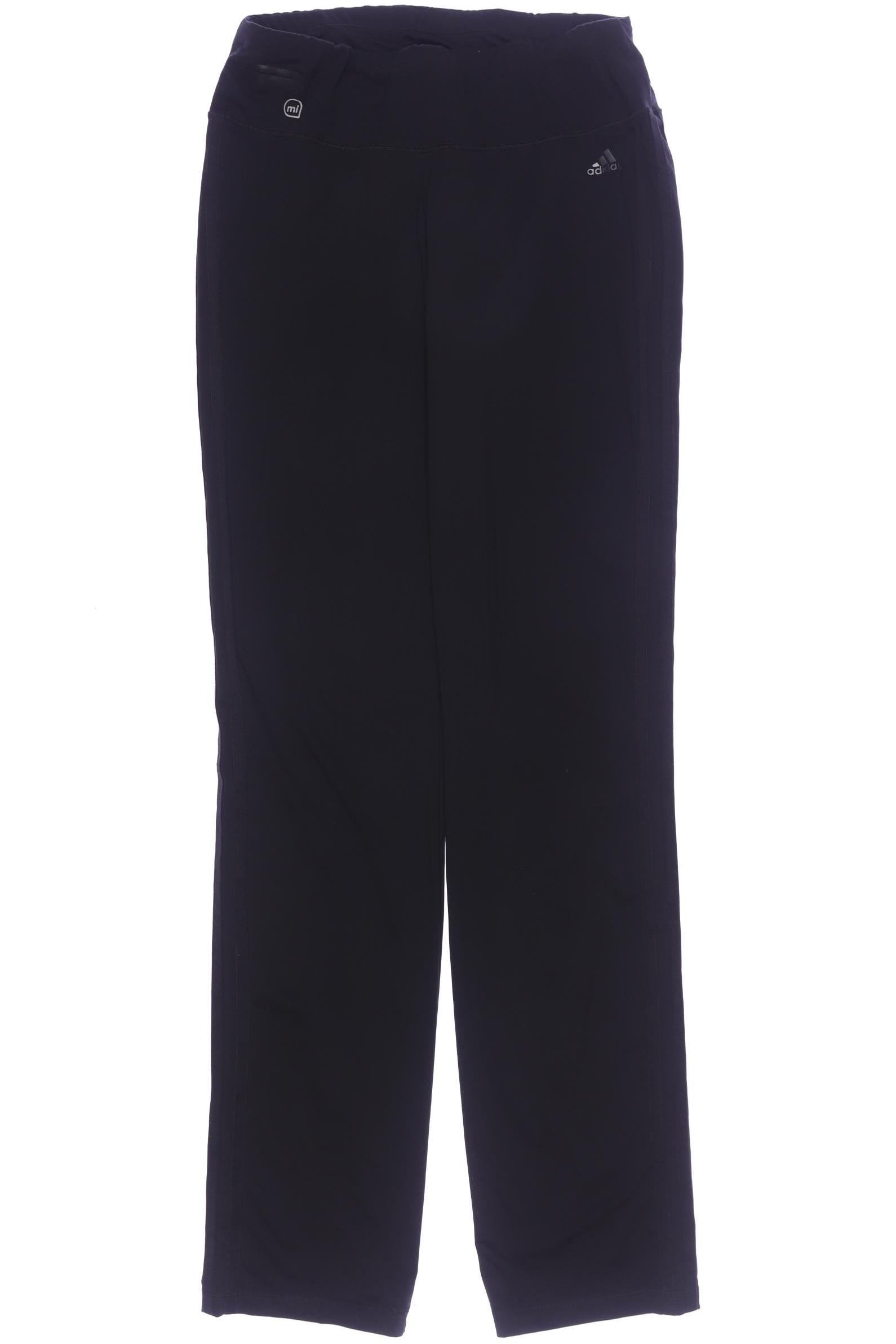 

adidas Damen Stoffhose, schwarz, Gr. 0