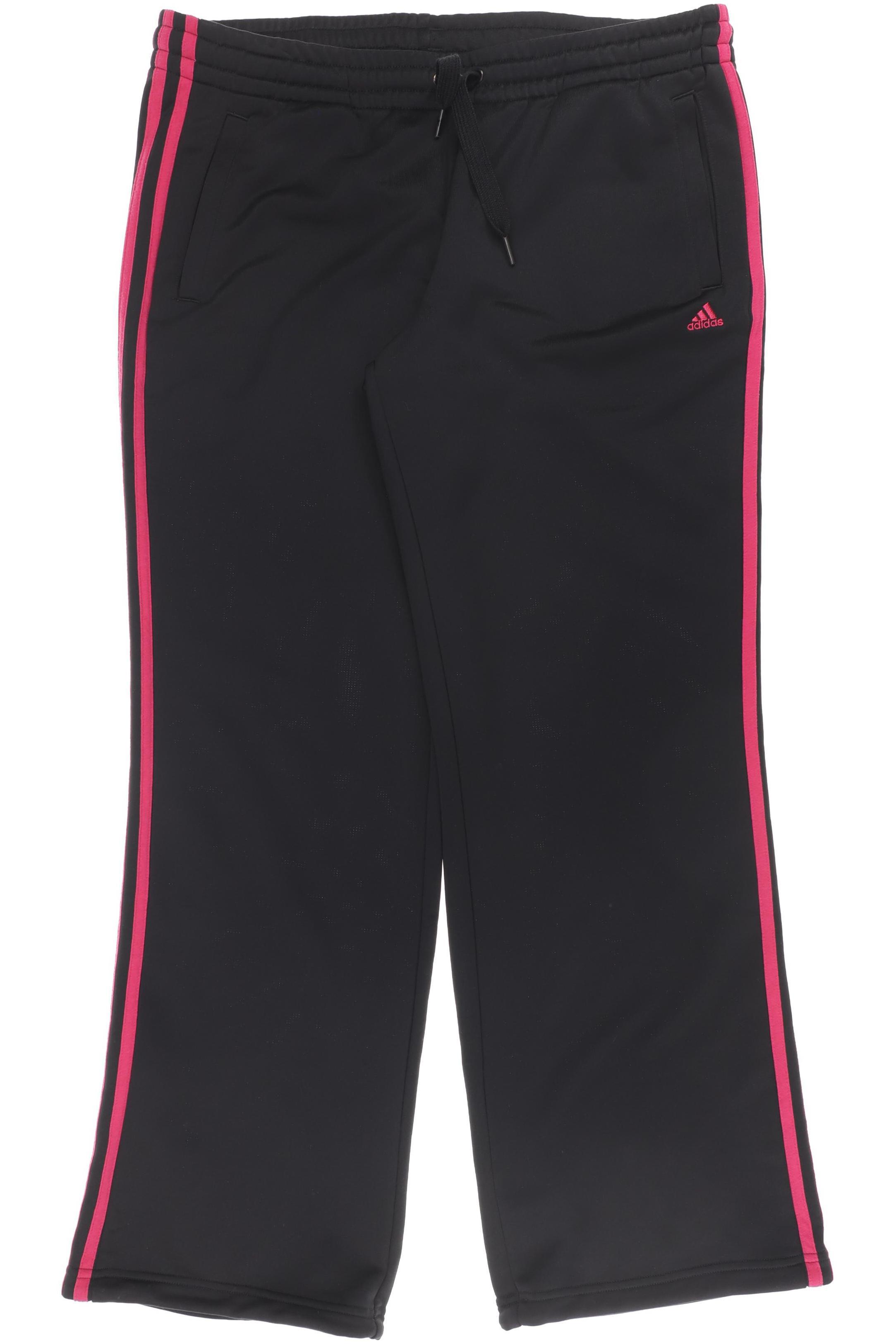 

adidas Damen Stoffhose, schwarz, Gr.