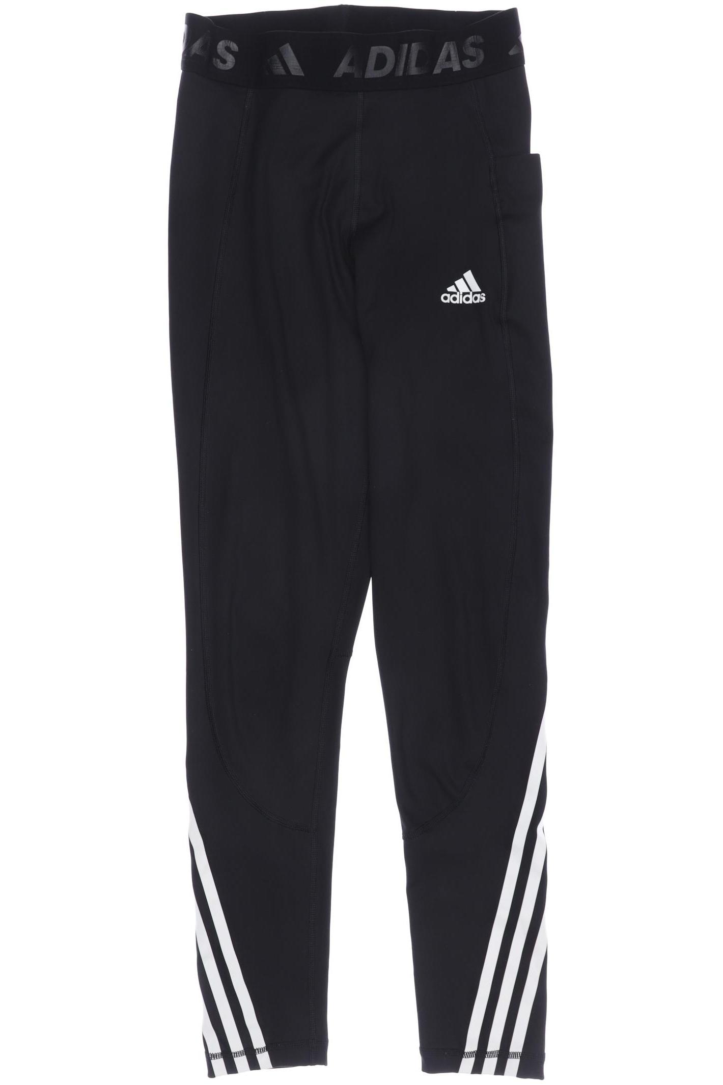

adidas Damen Stoffhose, schwarz, Gr. 0