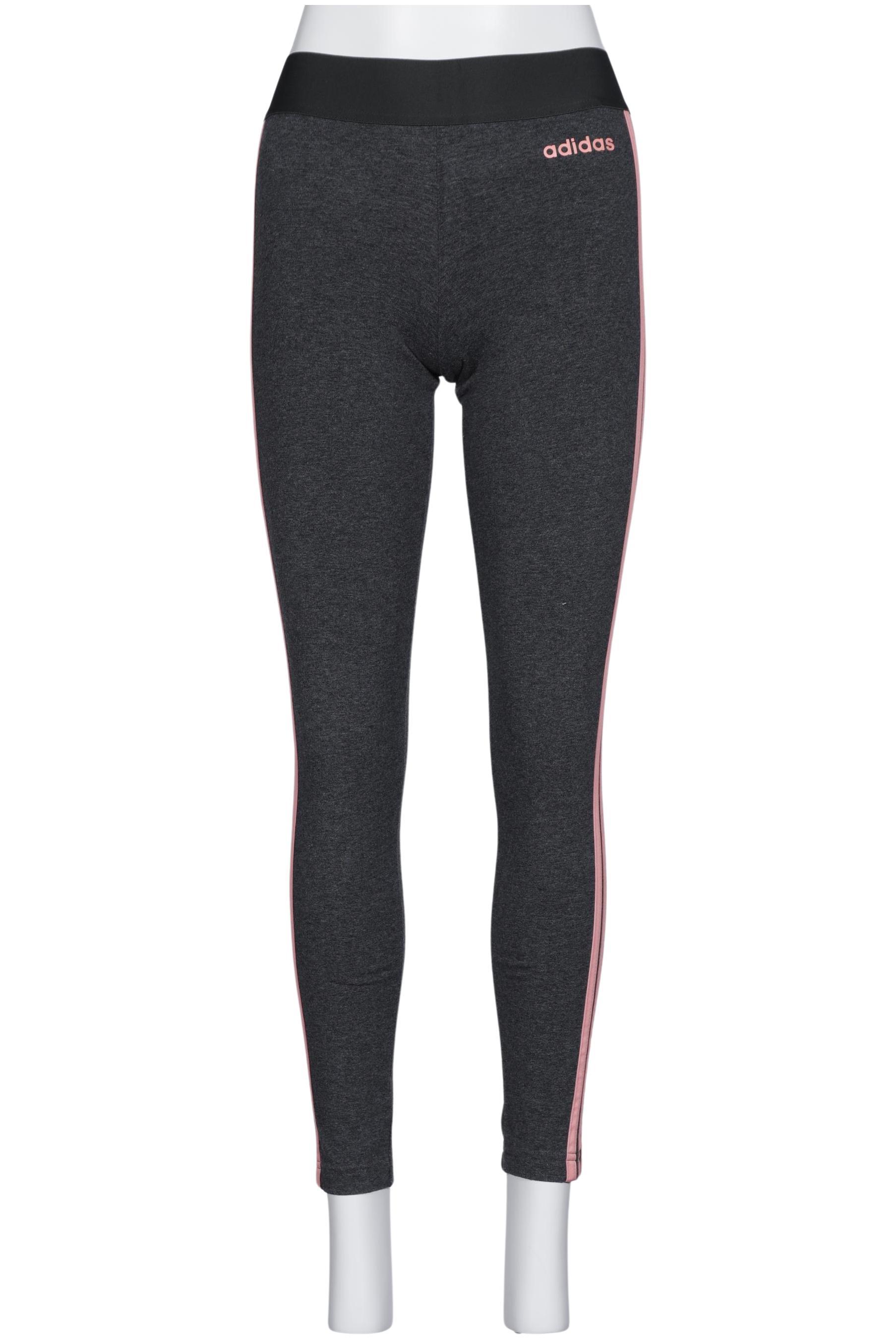 

adidas Damen Stoffhose, grau, Gr. 0