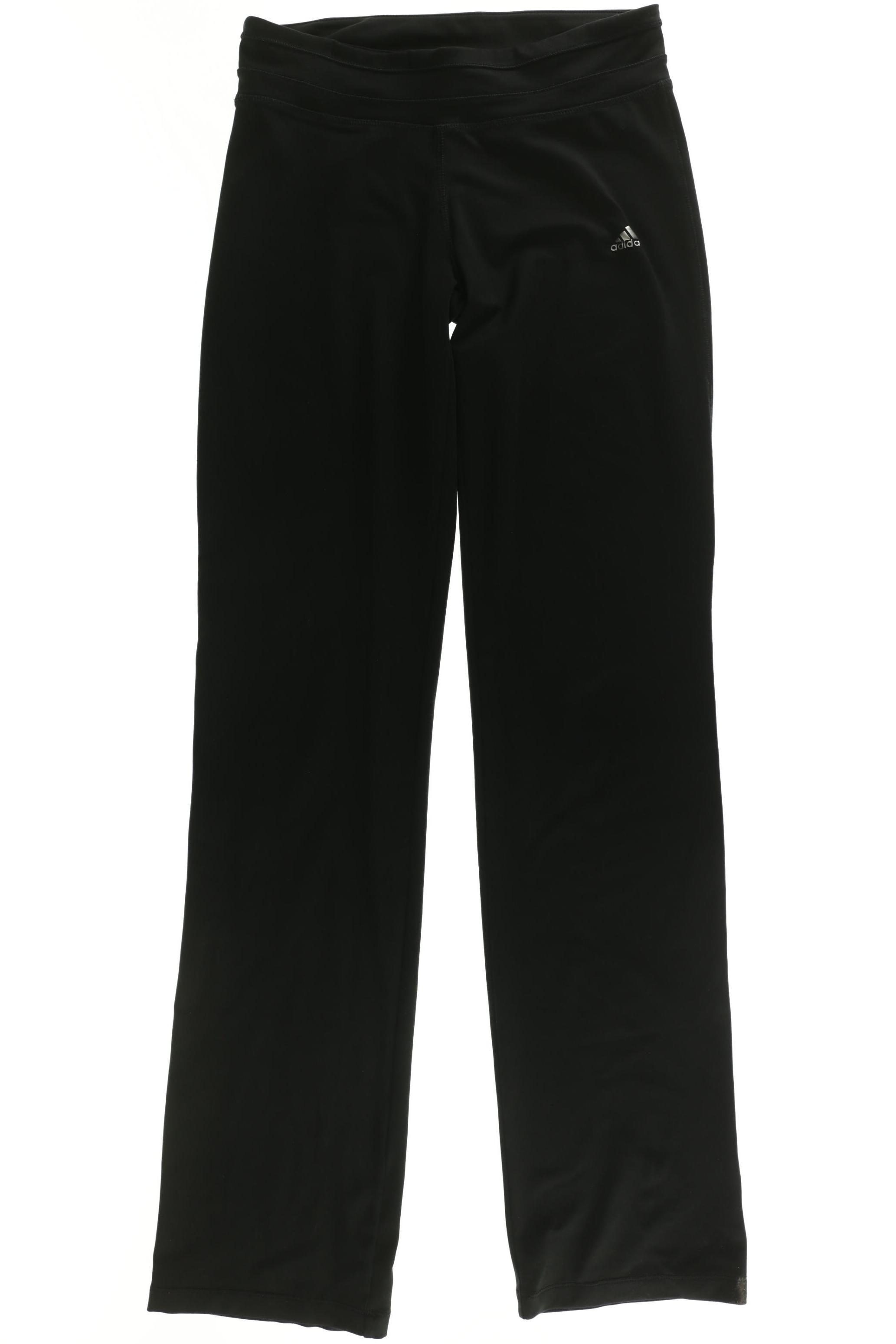 

adidas Damen Stoffhose, schwarz, Gr.