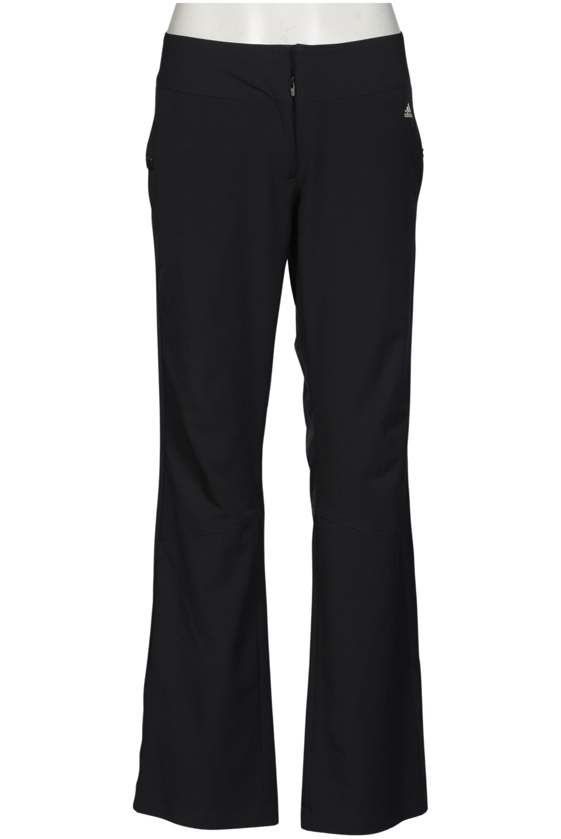 

adidas Damen Stoffhose, schwarz, Gr. 40
