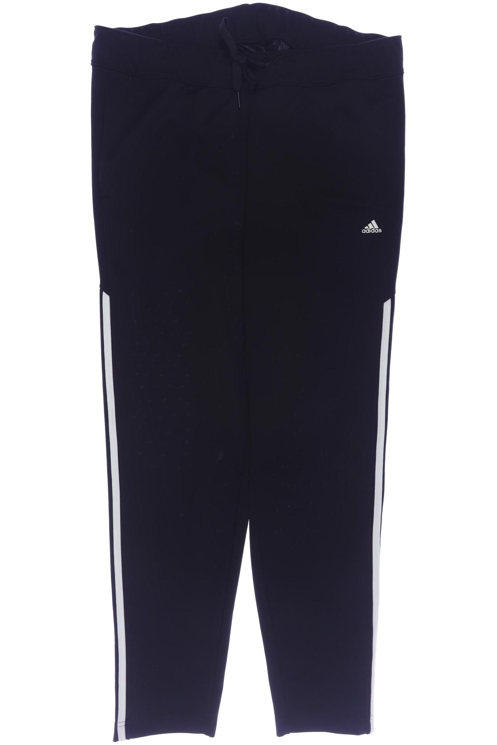 

adidas Damen Stoffhose, schwarz, Gr. 0