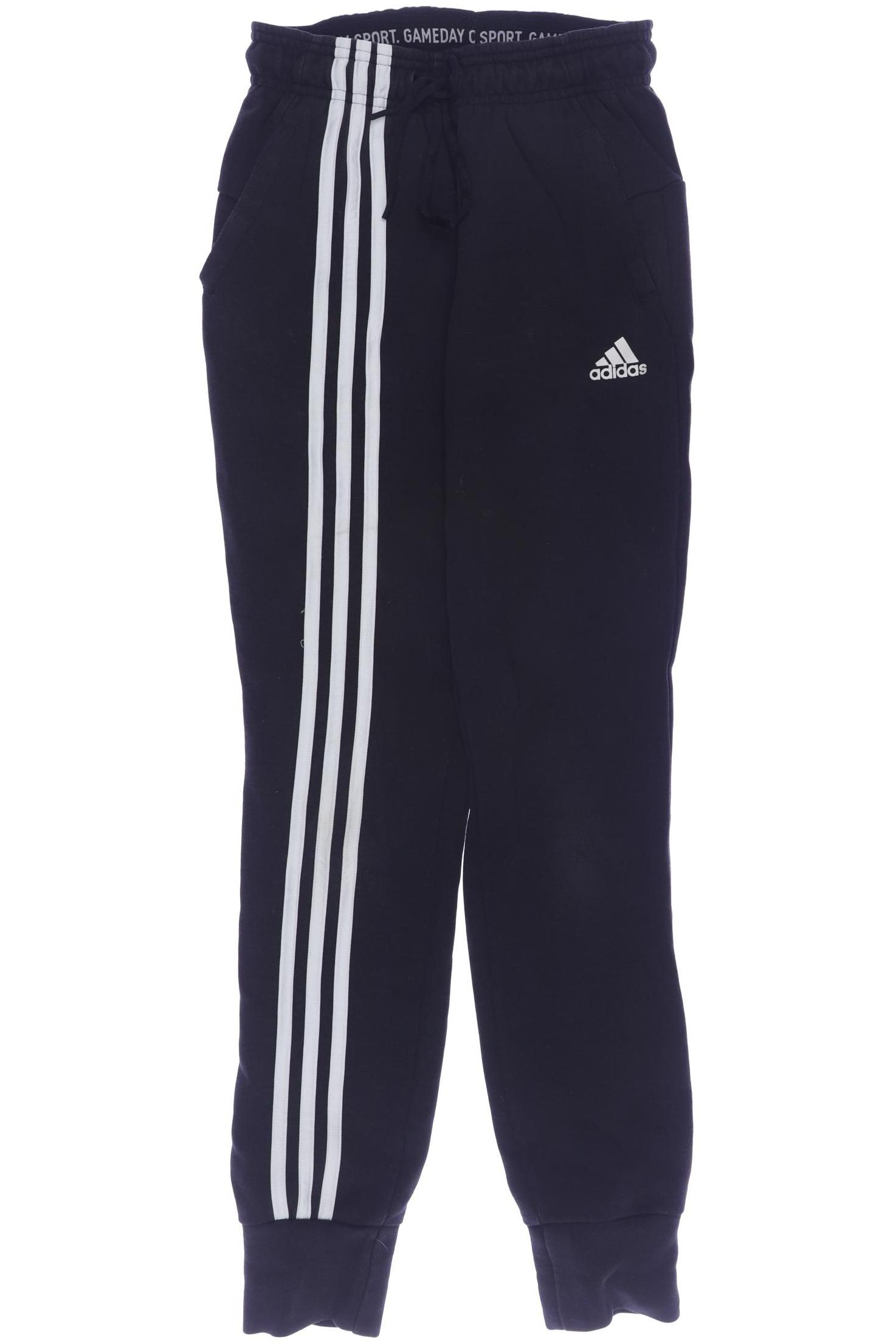 

adidas Damen Stoffhose, schwarz, Gr. 0