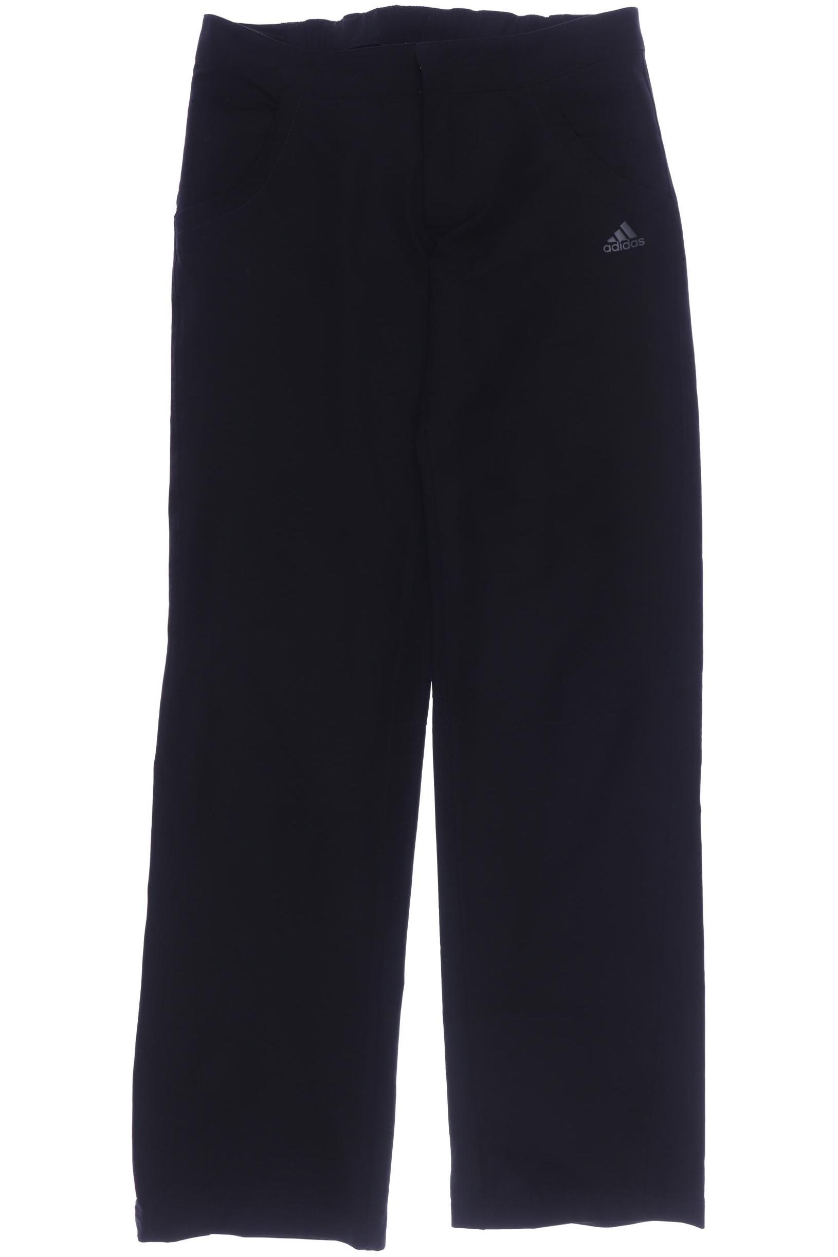 

adidas Damen Stoffhose, schwarz, Gr. 36