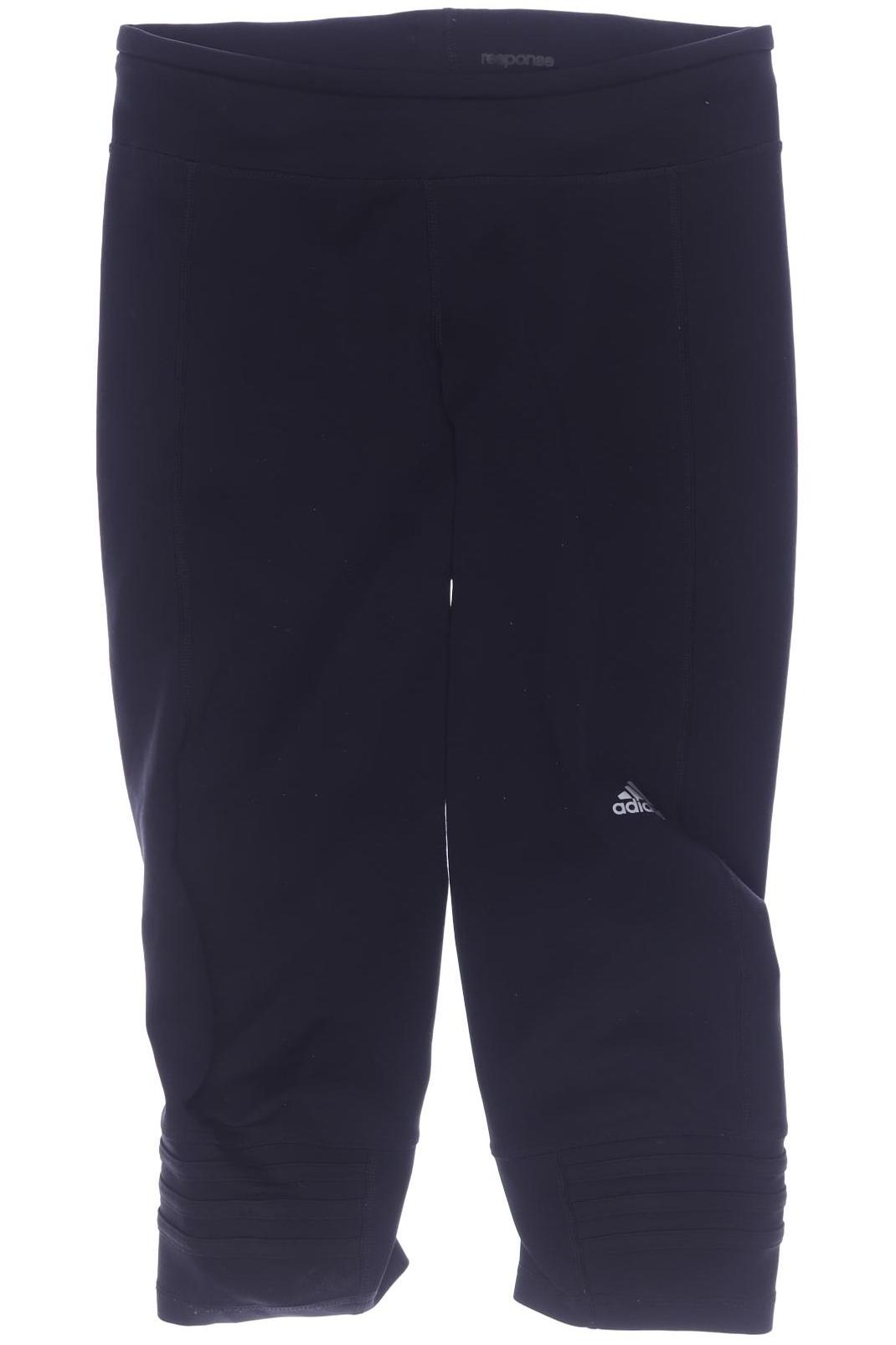 

adidas Damen Stoffhose, schwarz, Gr. 0
