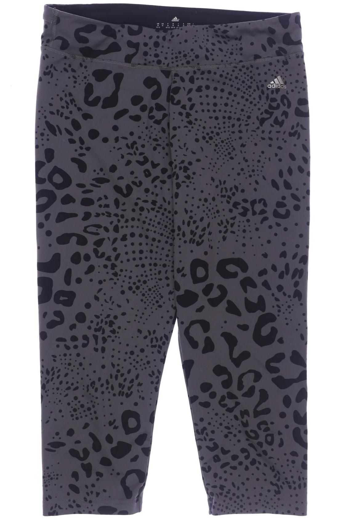 

adidas Damen Stoffhose, grau, Gr. 0