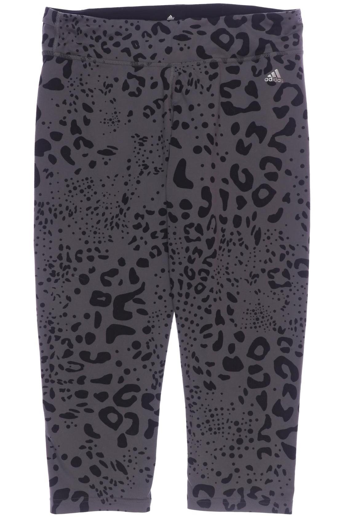 

adidas Damen Stoffhose, grau, Gr. 0