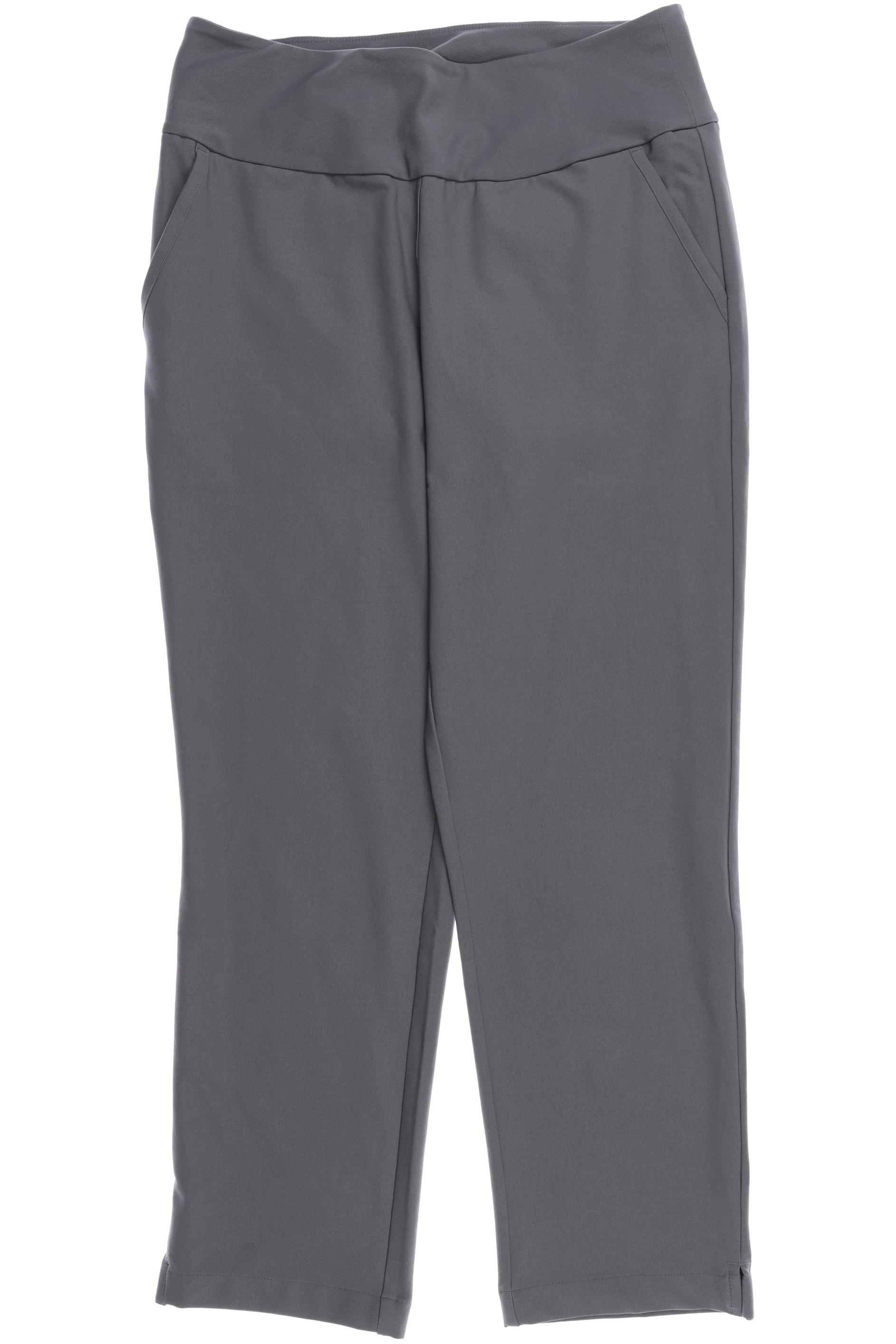

adidas Damen Stoffhose, grau, Gr. 0