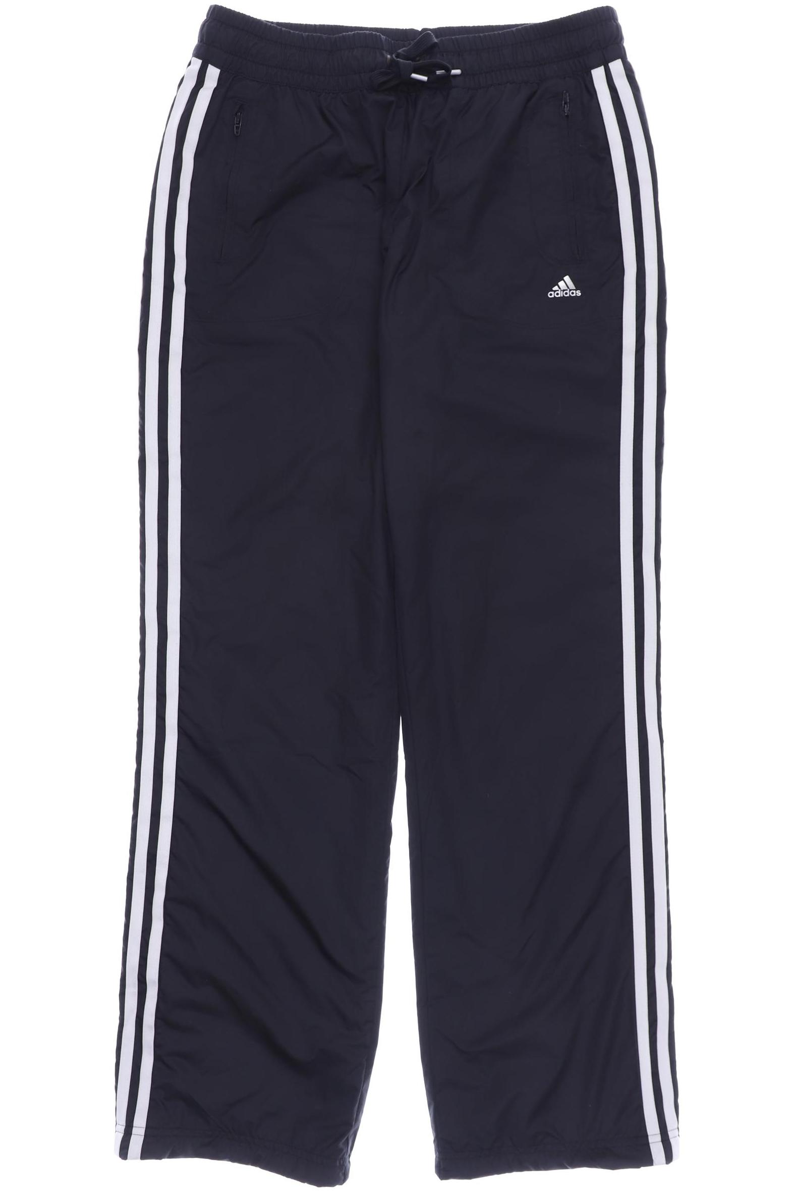 

adidas Damen Stoffhose, schwarz, Gr. 36