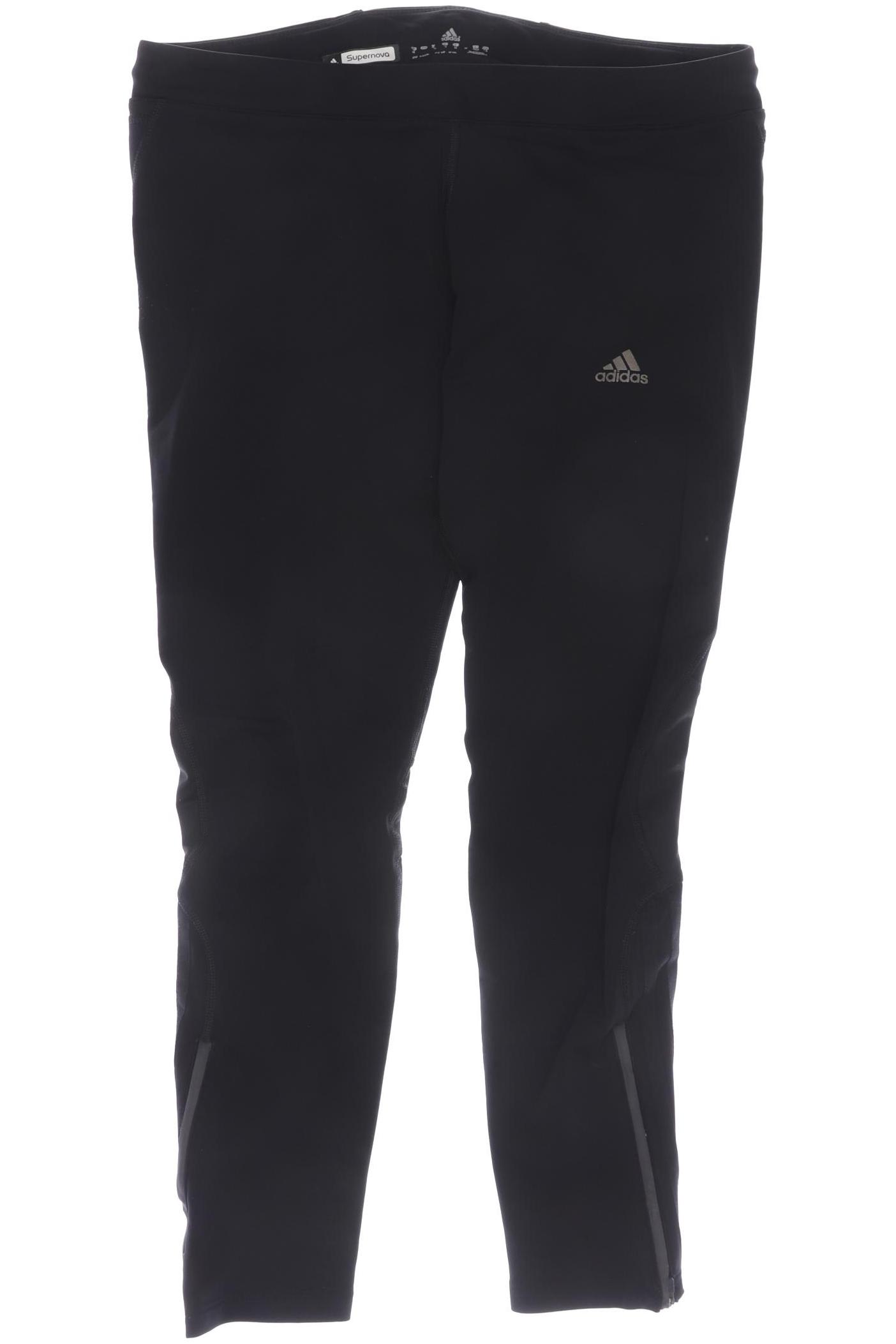 

adidas Damen Stoffhose, schwarz, Gr. 44
