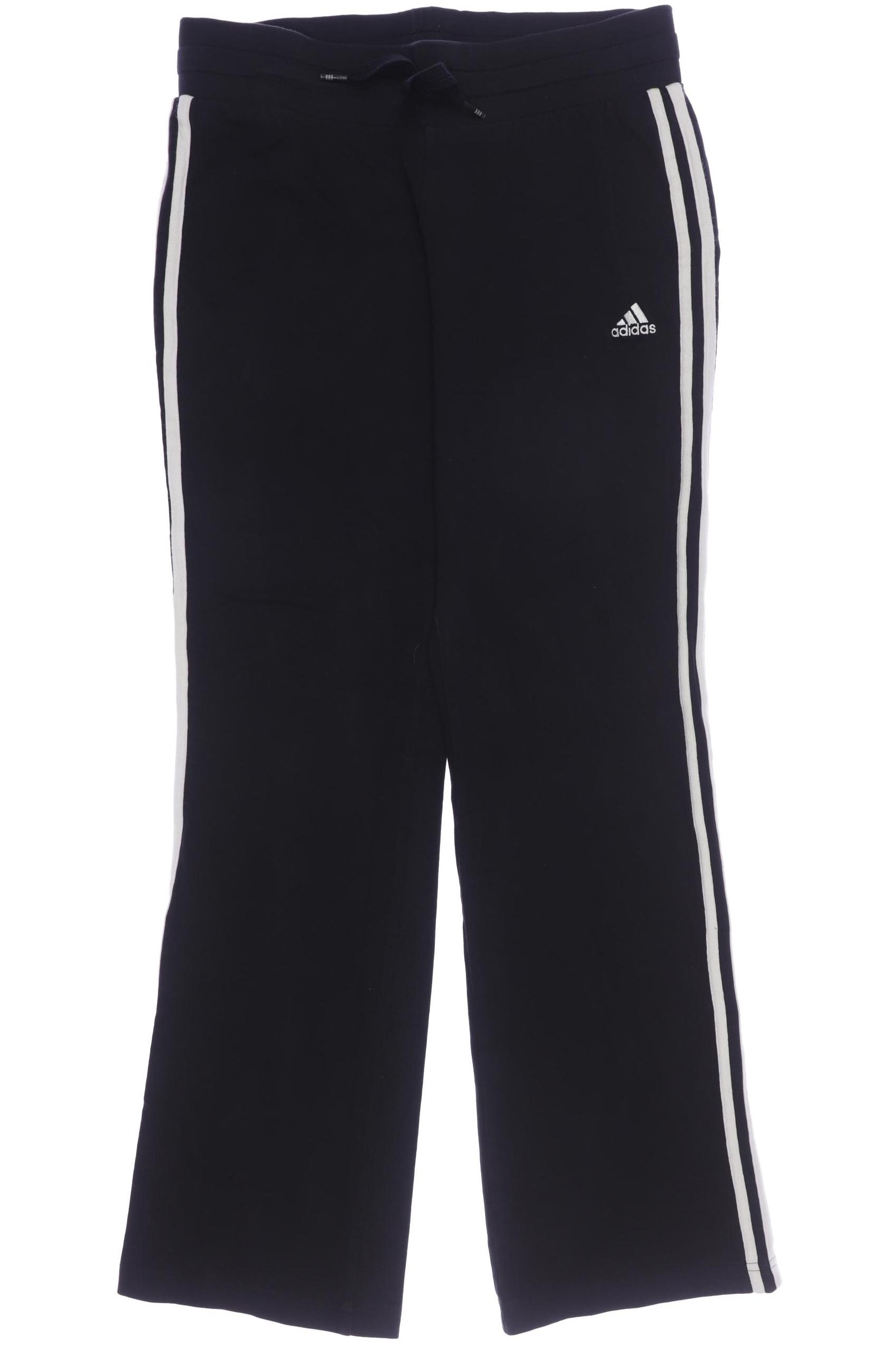 

adidas Damen Stoffhose, schwarz, Gr. 38