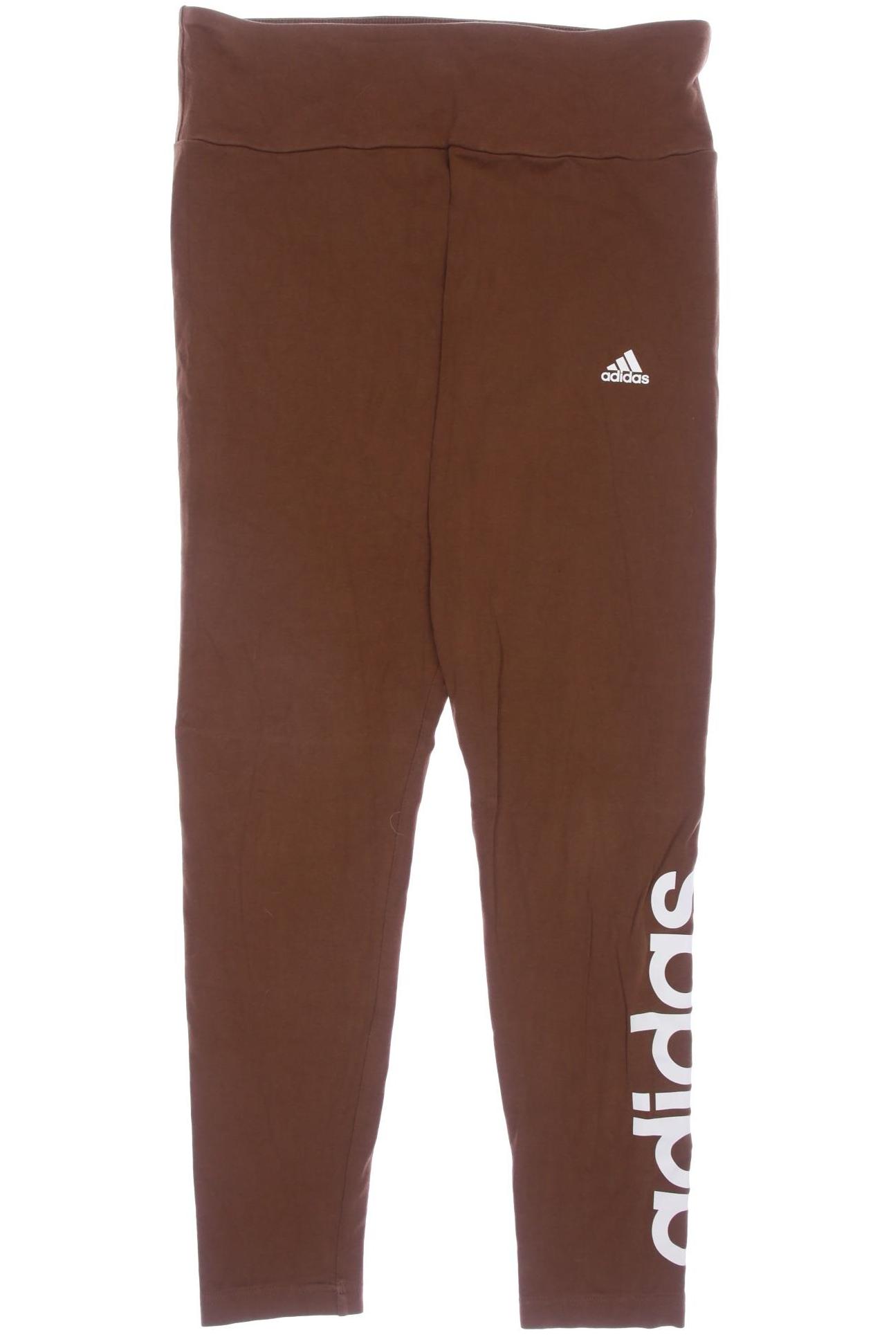 

adidas Damen Stoffhose, braun, Gr. 0