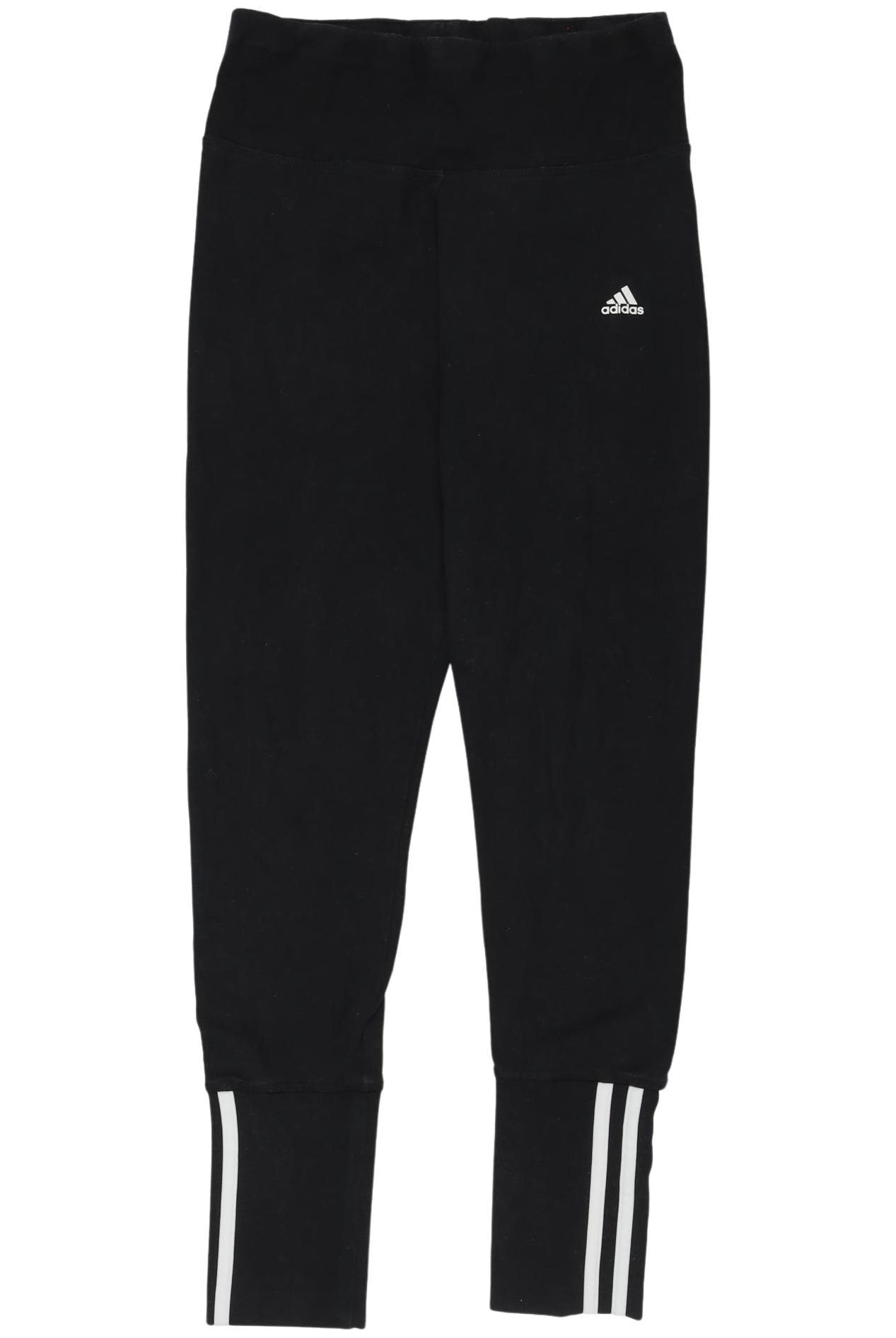 

adidas Damen Stoffhose, schwarz, Gr. 0