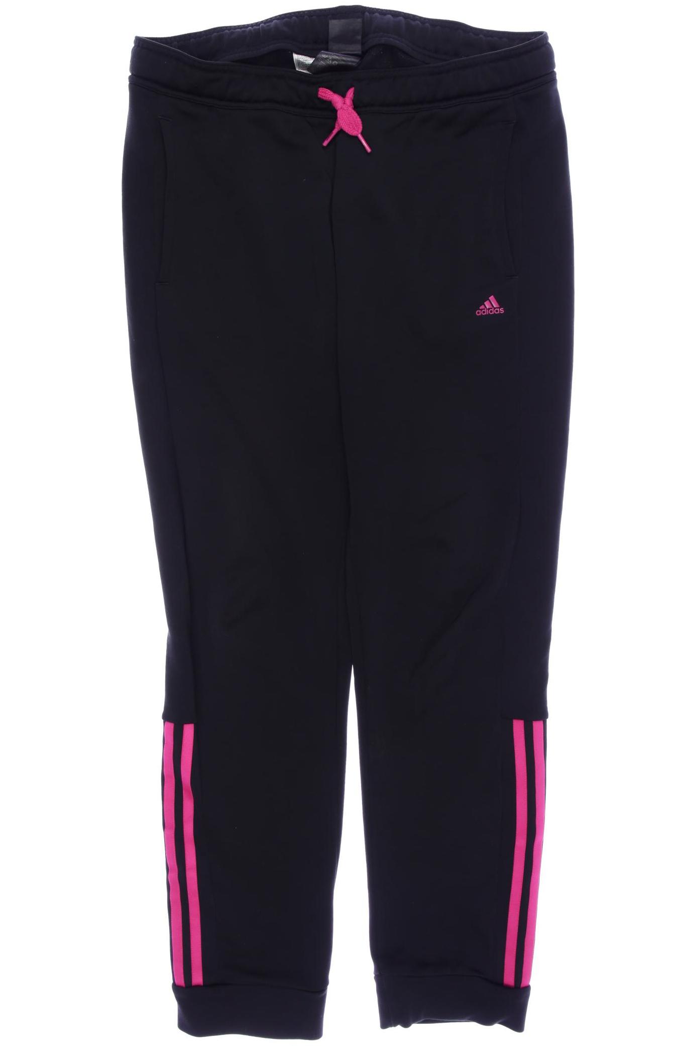 

adidas Damen Stoffhose, schwarz, Gr. 0