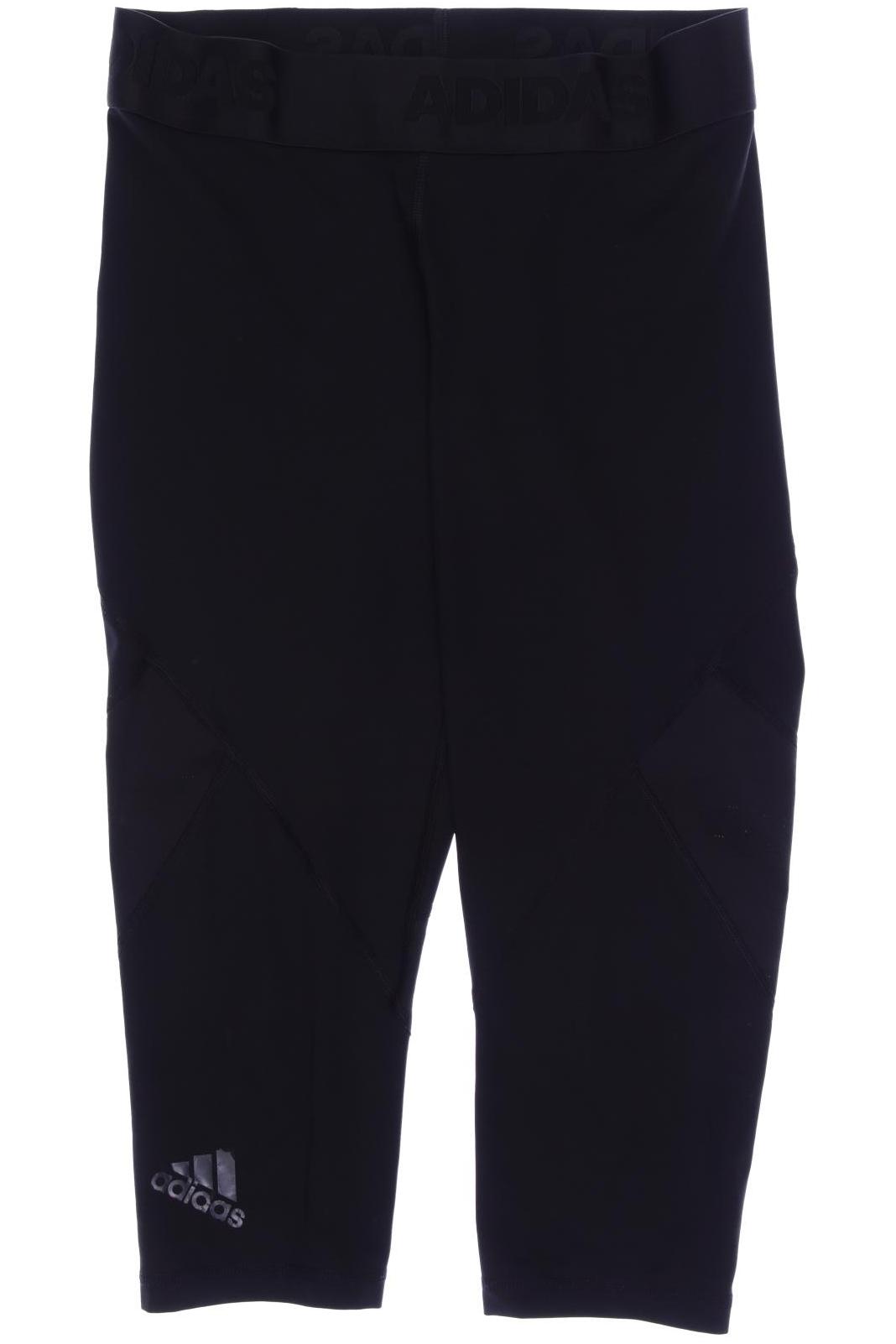 

adidas Damen Stoffhose, schwarz, Gr. 38