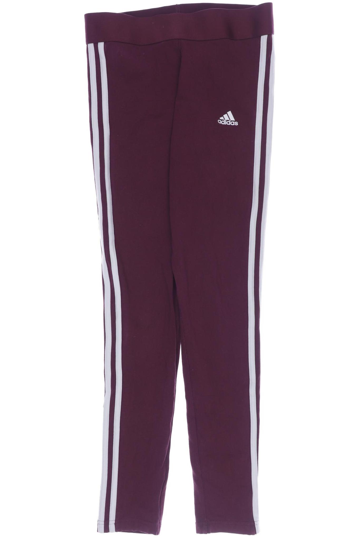 

adidas Damen Stoffhose, bordeaux, Gr. 0