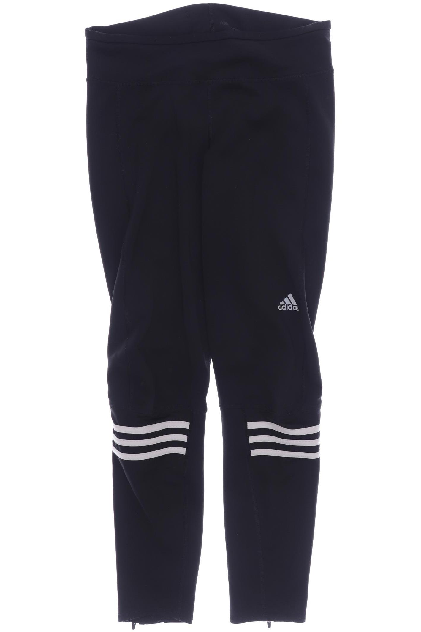 

adidas Damen Stoffhose, schwarz, Gr. 38
