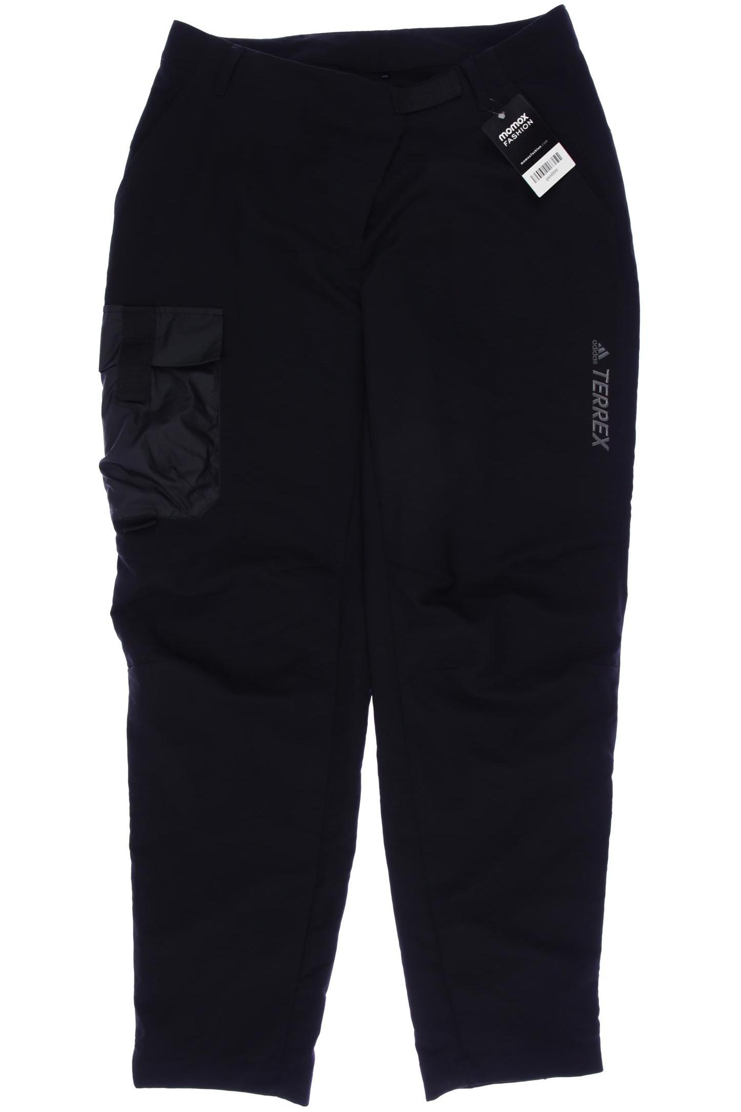

adidas Damen Stoffhose, schwarz, Gr. 38
