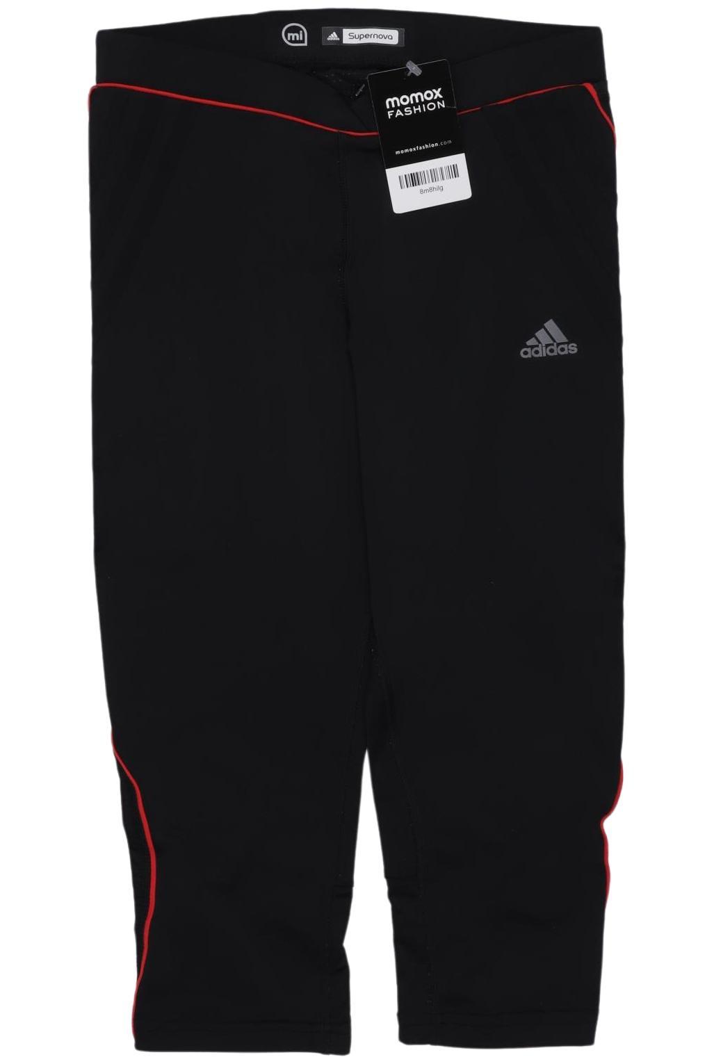 

adidas Damen Stoffhose, schwarz, Gr. 34