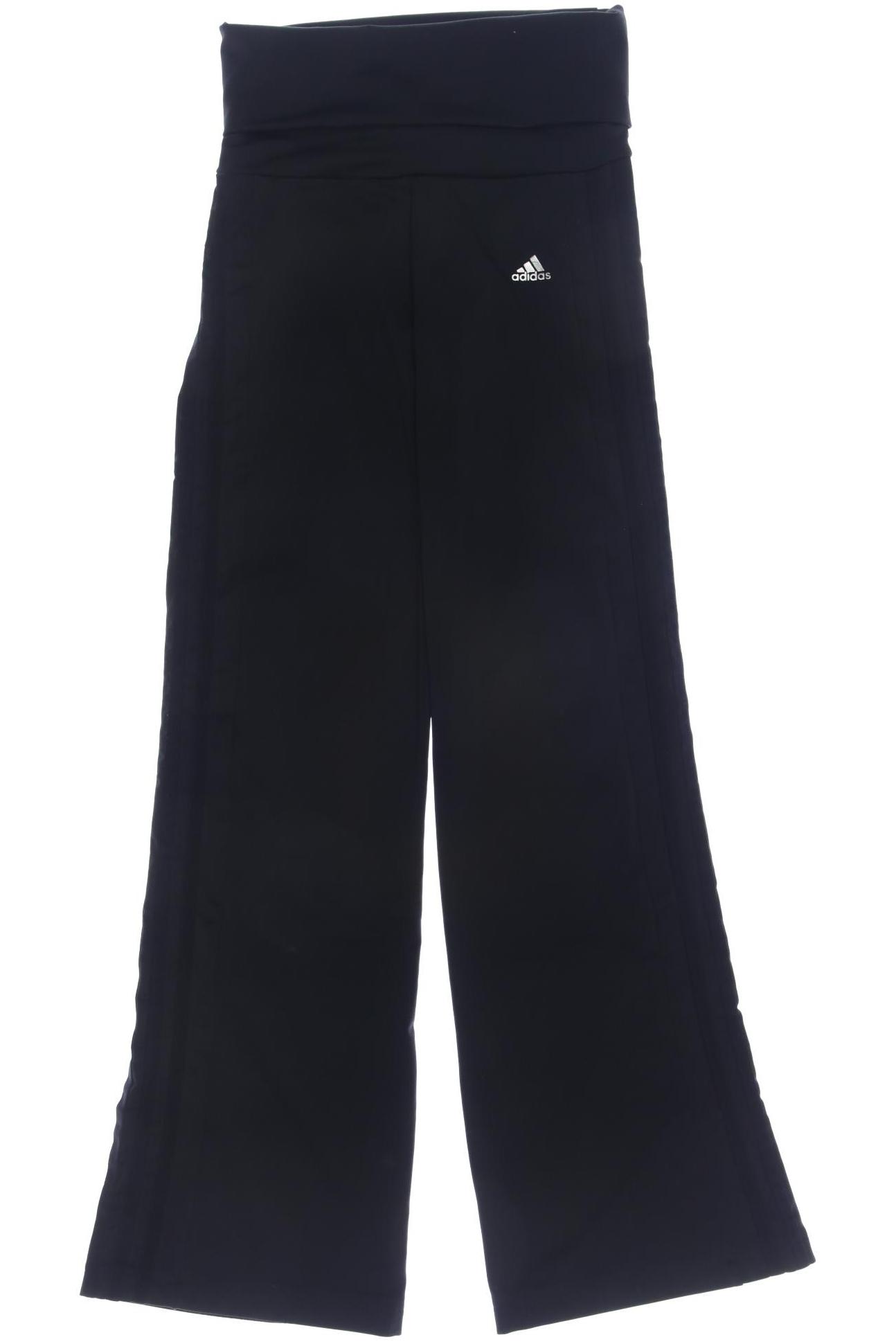 

adidas Damen Stoffhose, schwarz, Gr. 34