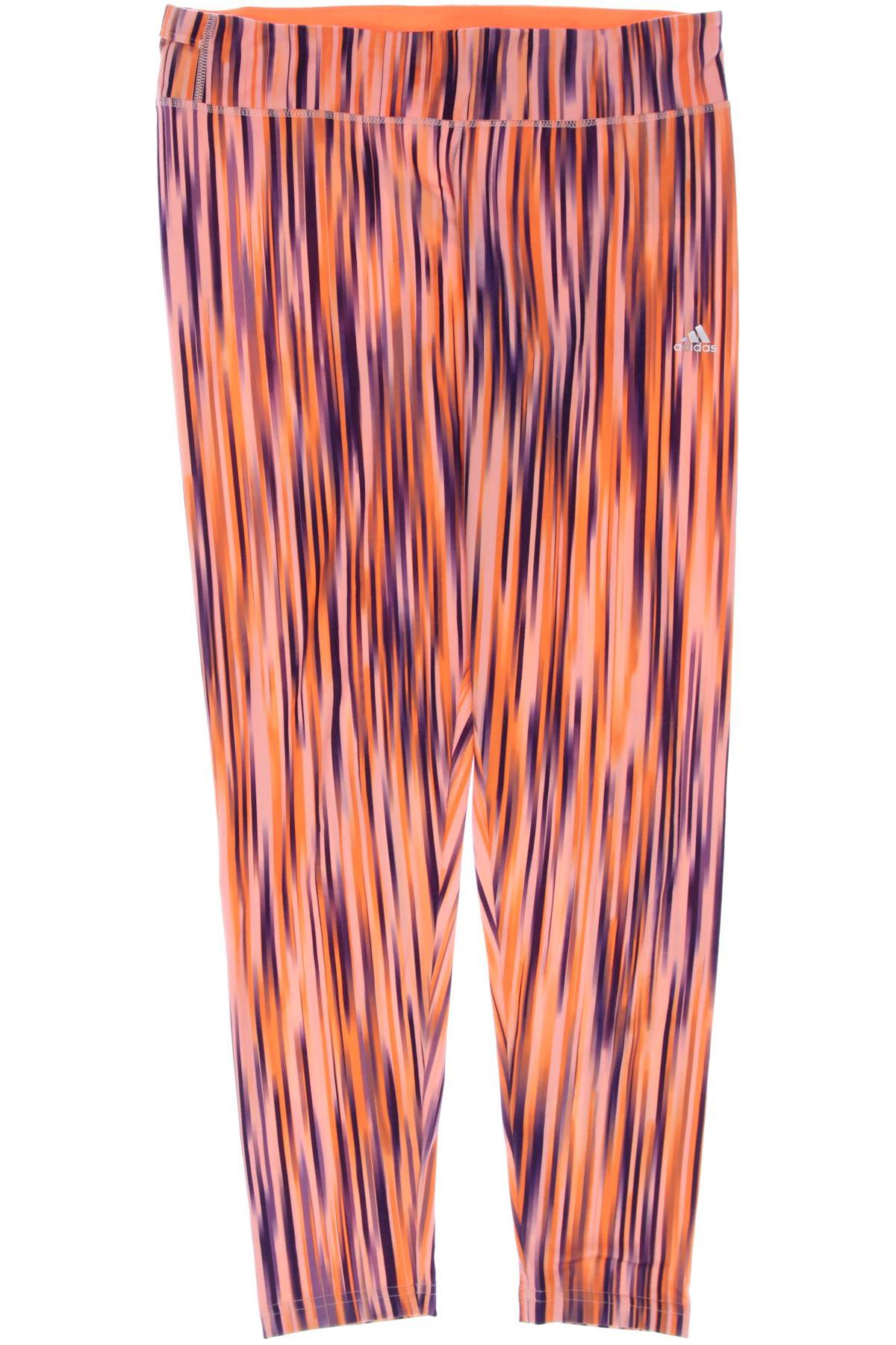 

adidas Damen Stoffhose, orange, Gr. 38