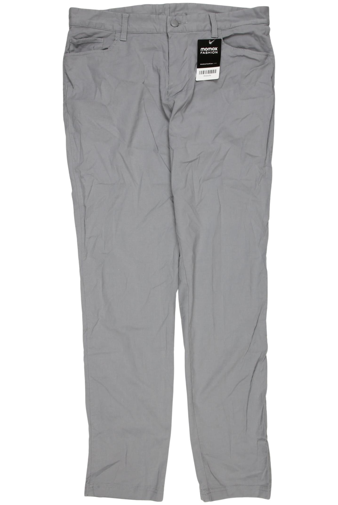 

adidas Damen Stoffhose, grau, Gr. 32