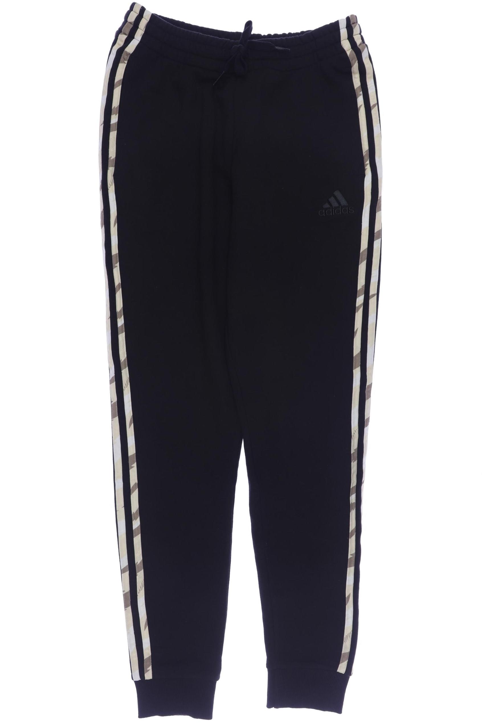 

adidas Damen Stoffhose, schwarz, Gr. 0