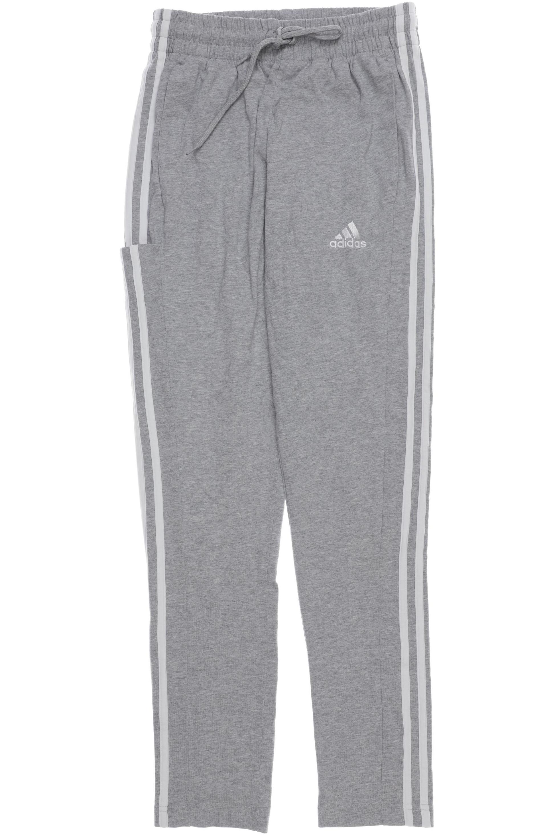 

adidas Damen Stoffhose, grau, Gr. 0
